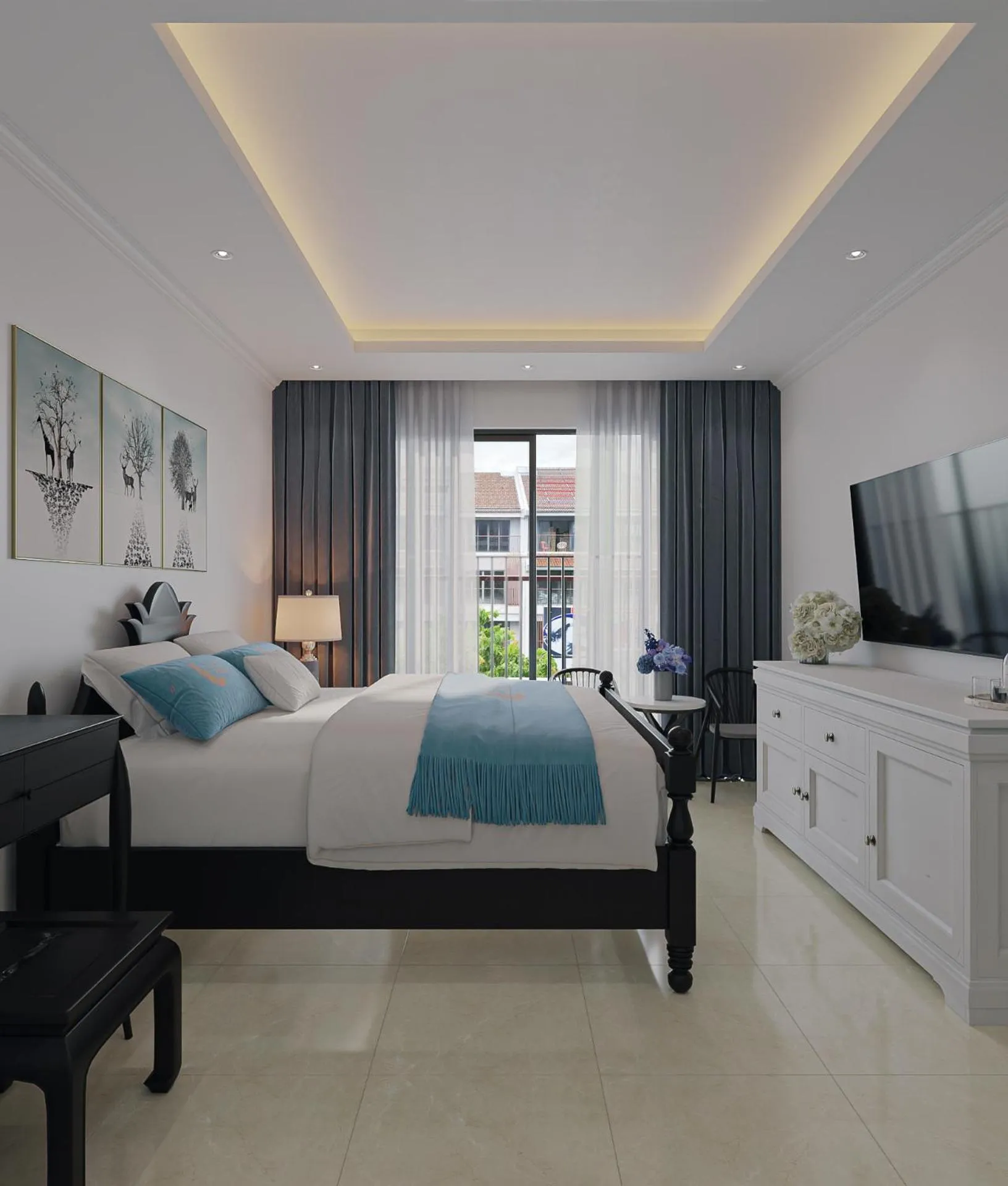 Bed in Luna Oriental