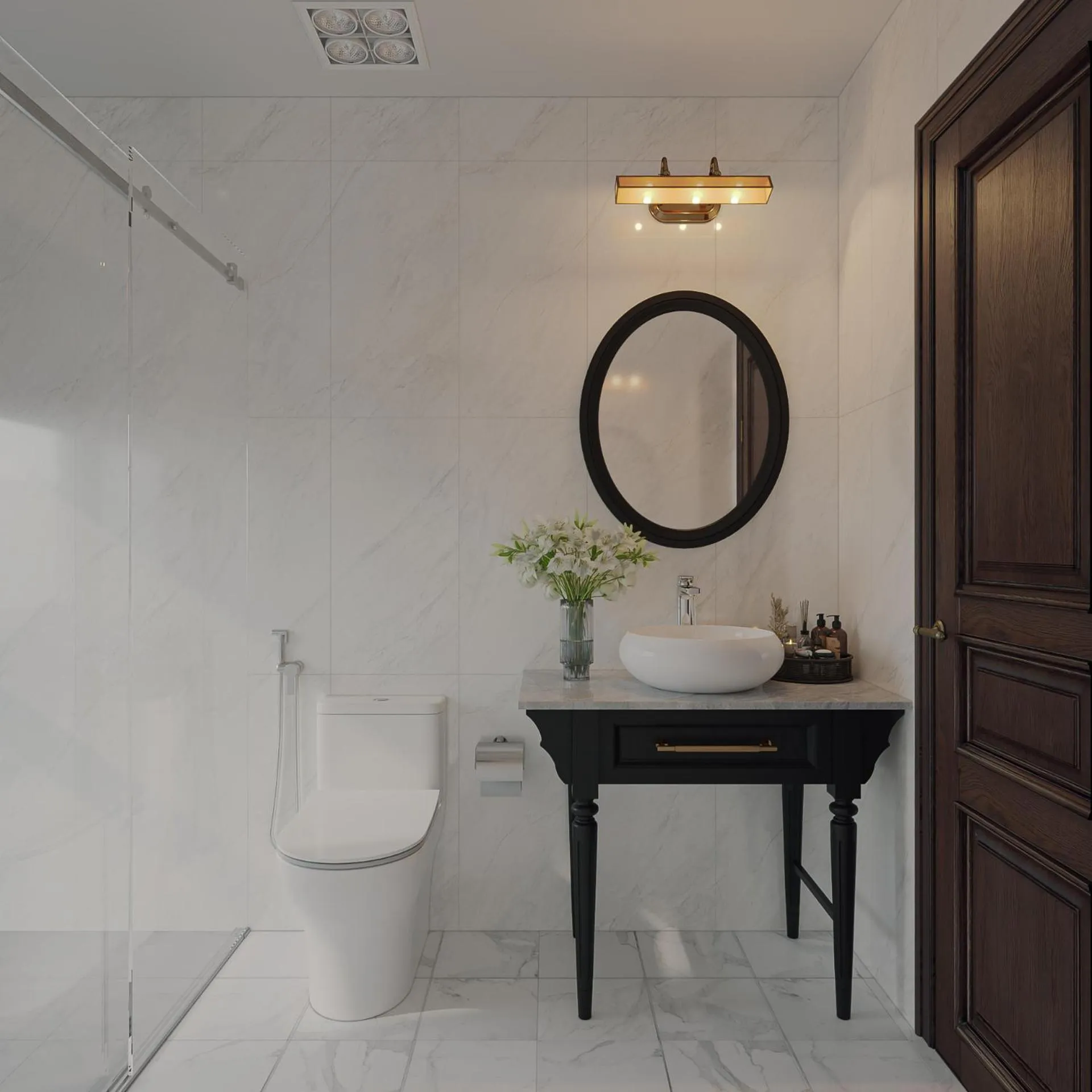 Shower in Luna Oriental