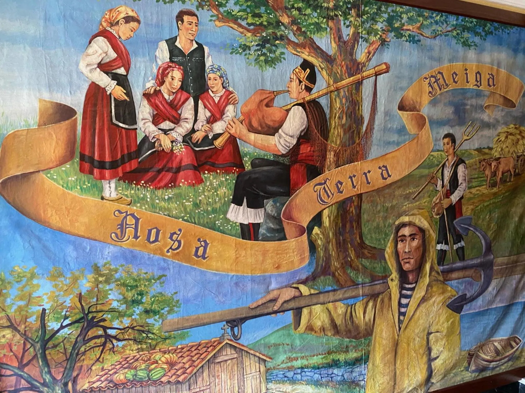 Decorative detail in HOSTAL GALICIA CARDEDEU