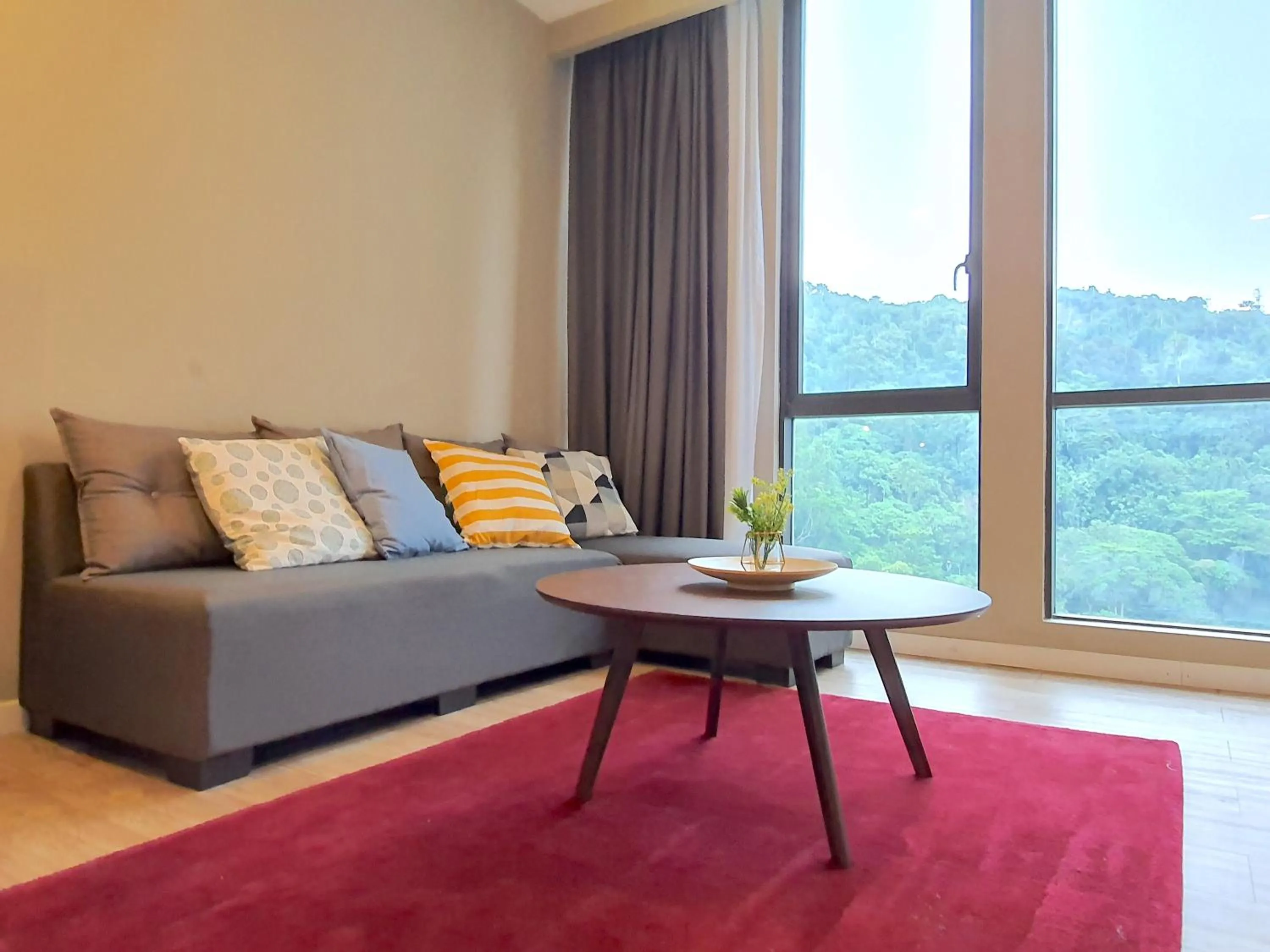 Living room in Empire Damansara Hotel Suites by Beestay