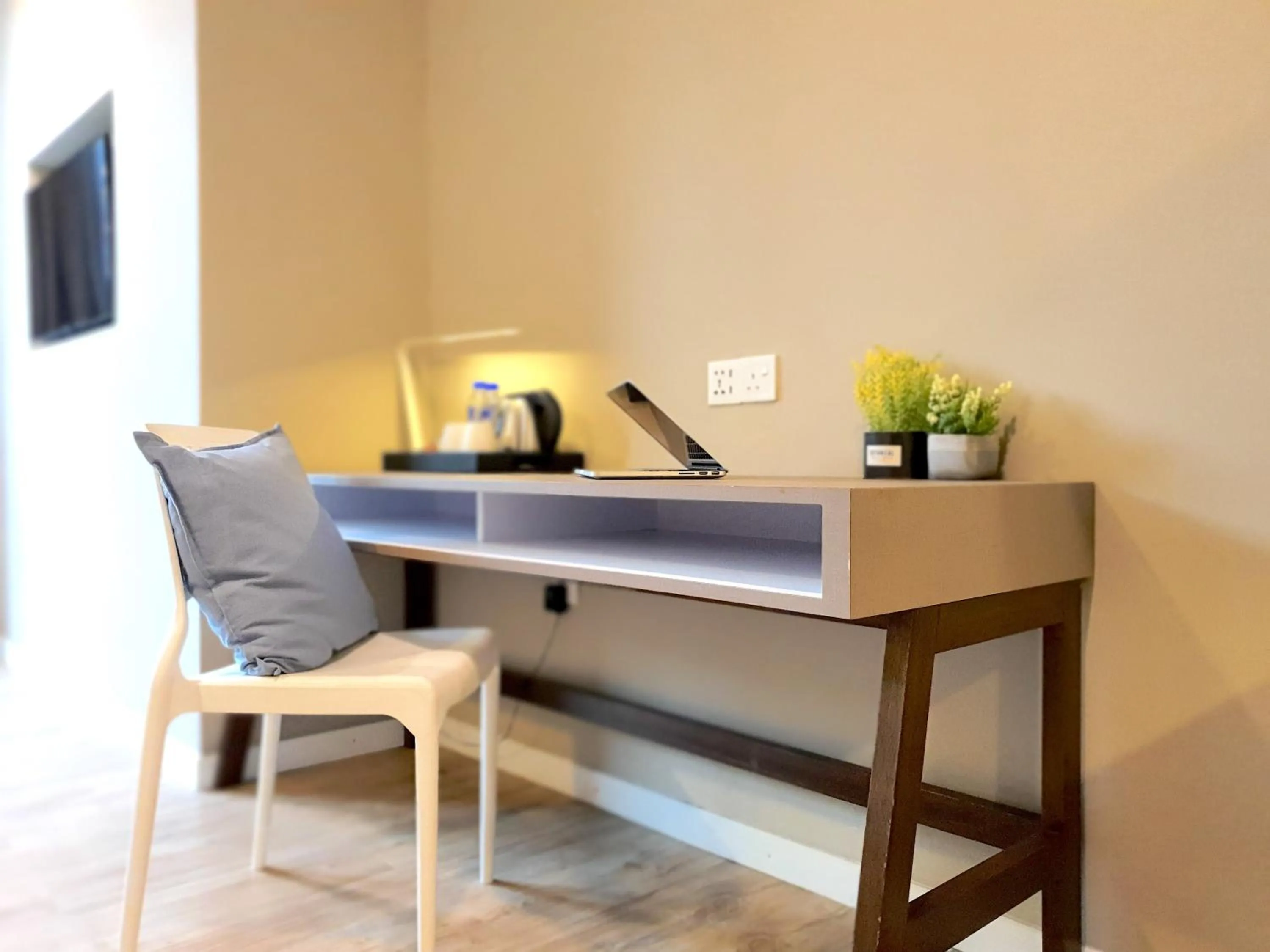 Seating area in Empire Damansara Hotel Suites by Beestay