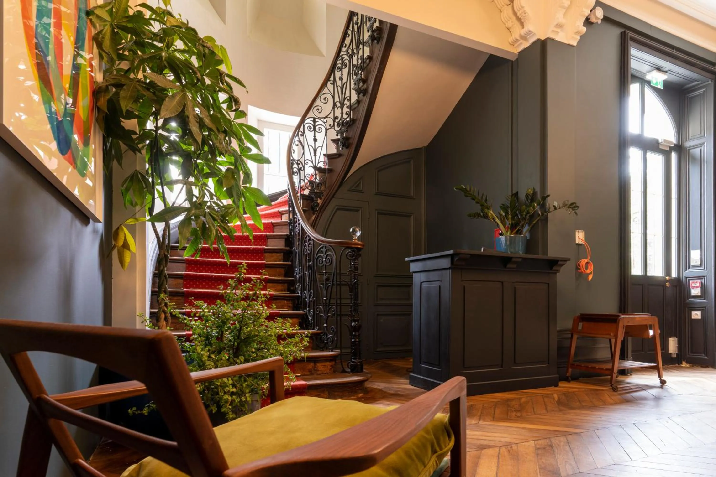 Lobby or reception in Le Château des Forges