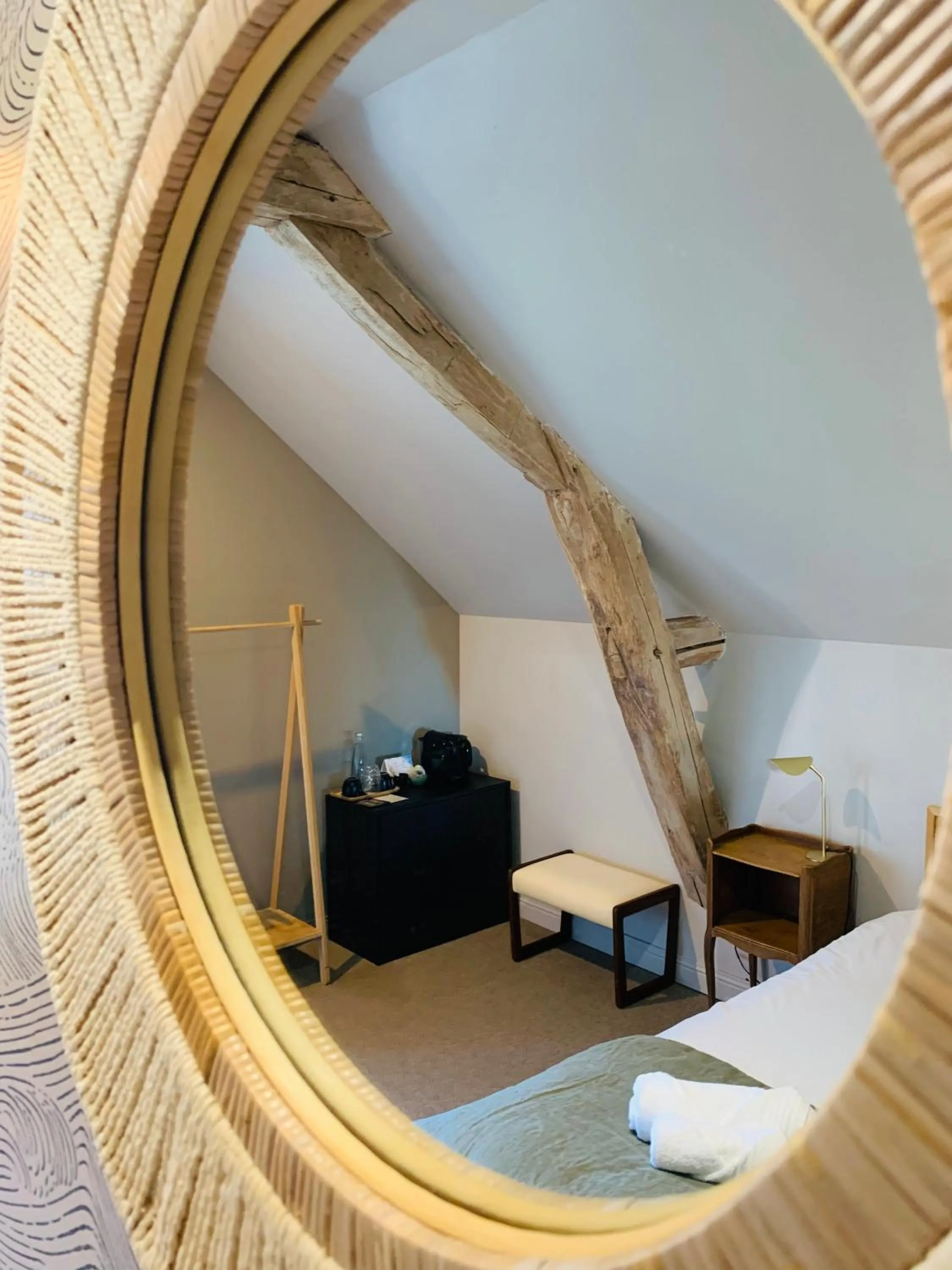 Bedroom in Le Château des Forges