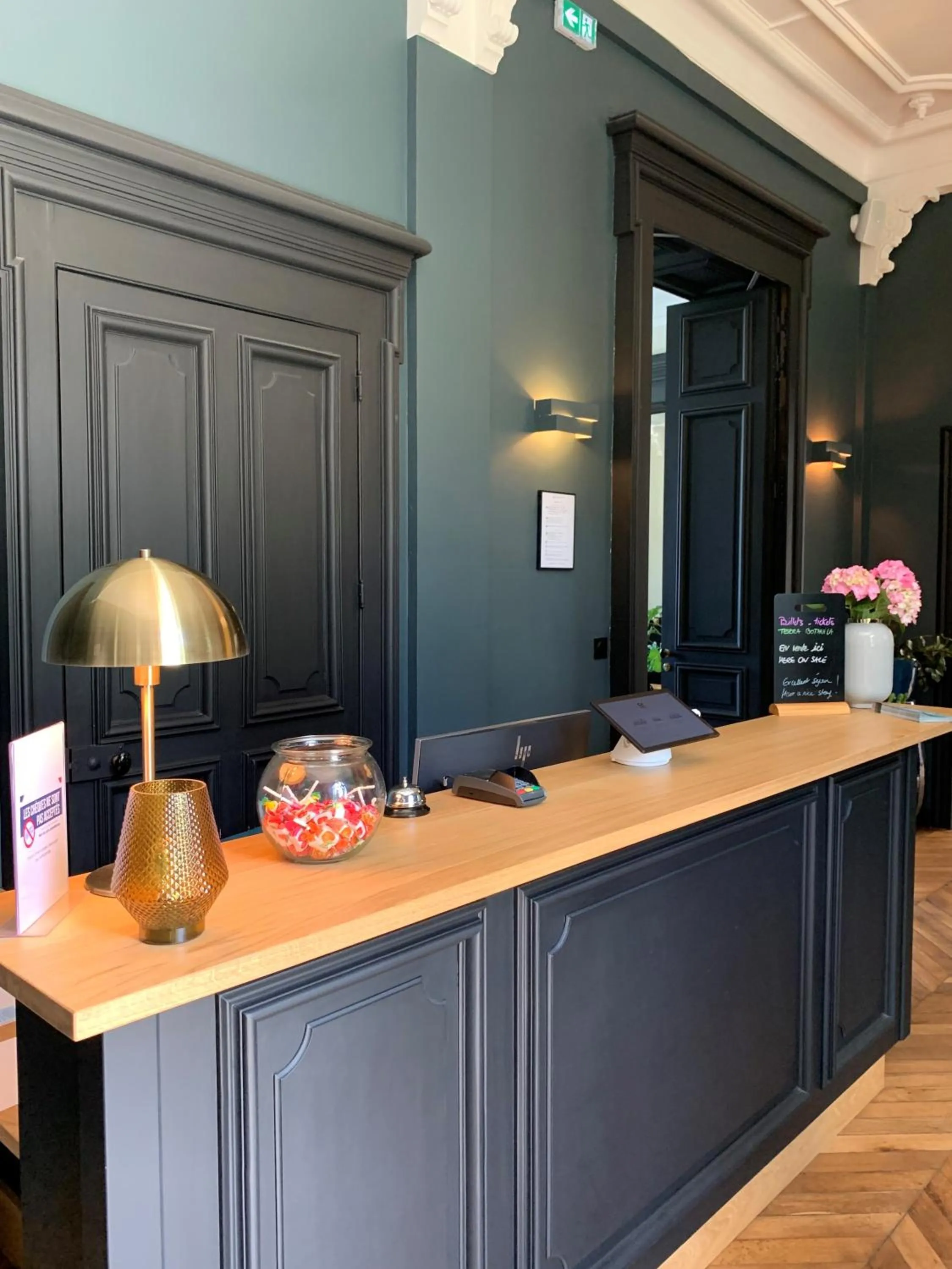 Lobby or reception in Le Château des Forges