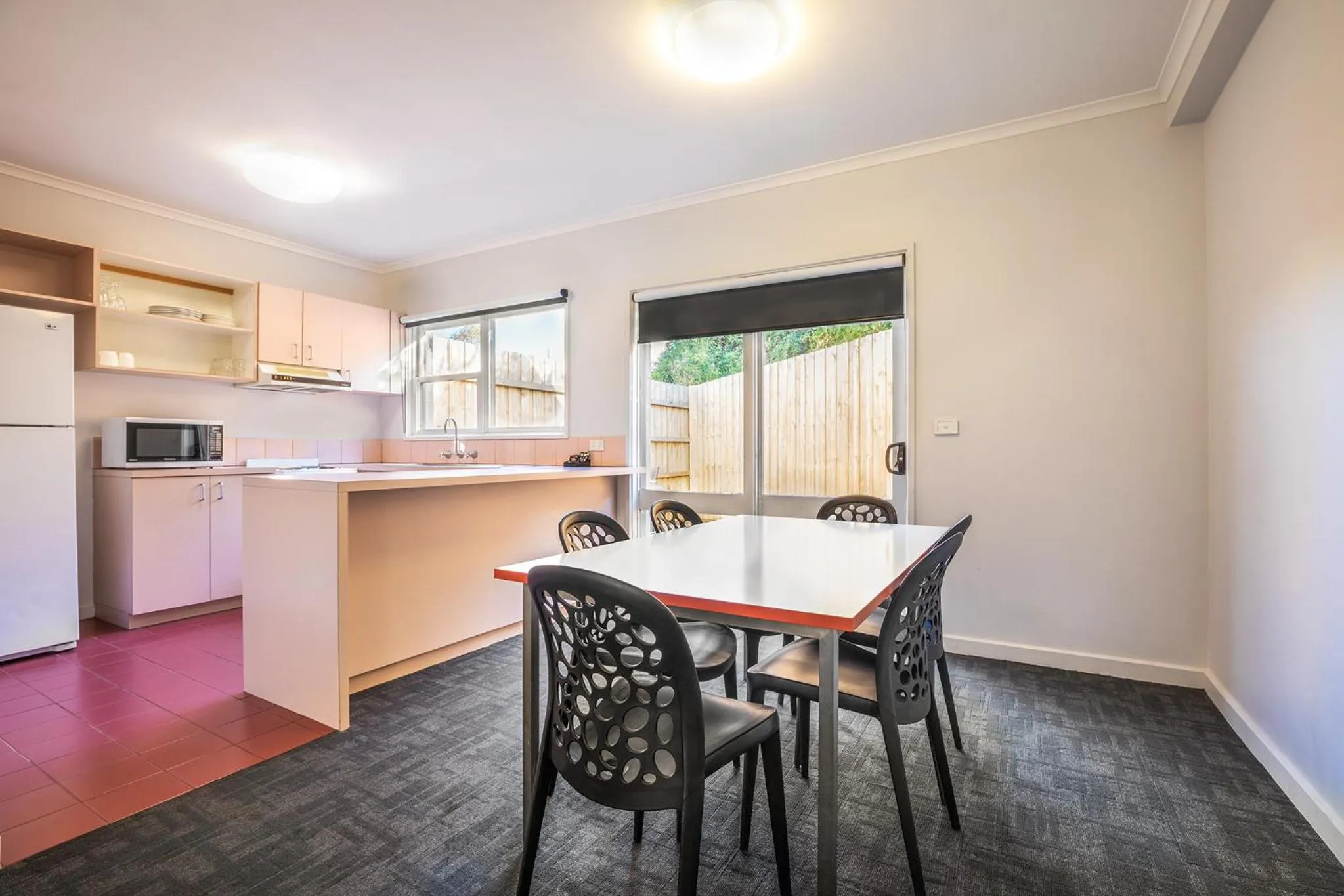 Kitchen or kitchenette in Nightcap at Ferntree Gully Hotel Motel