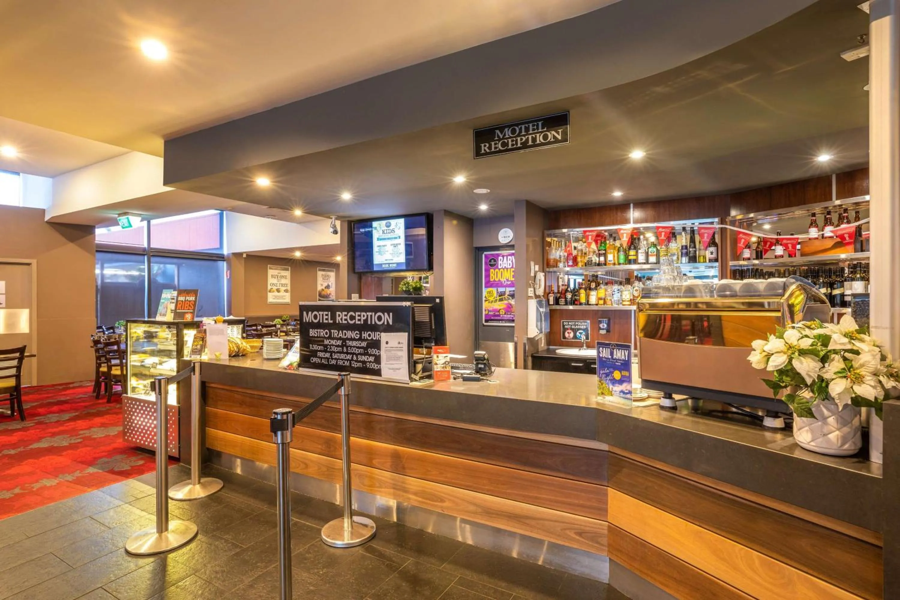 Lobby or reception in Nightcap at Keysborough Hotel