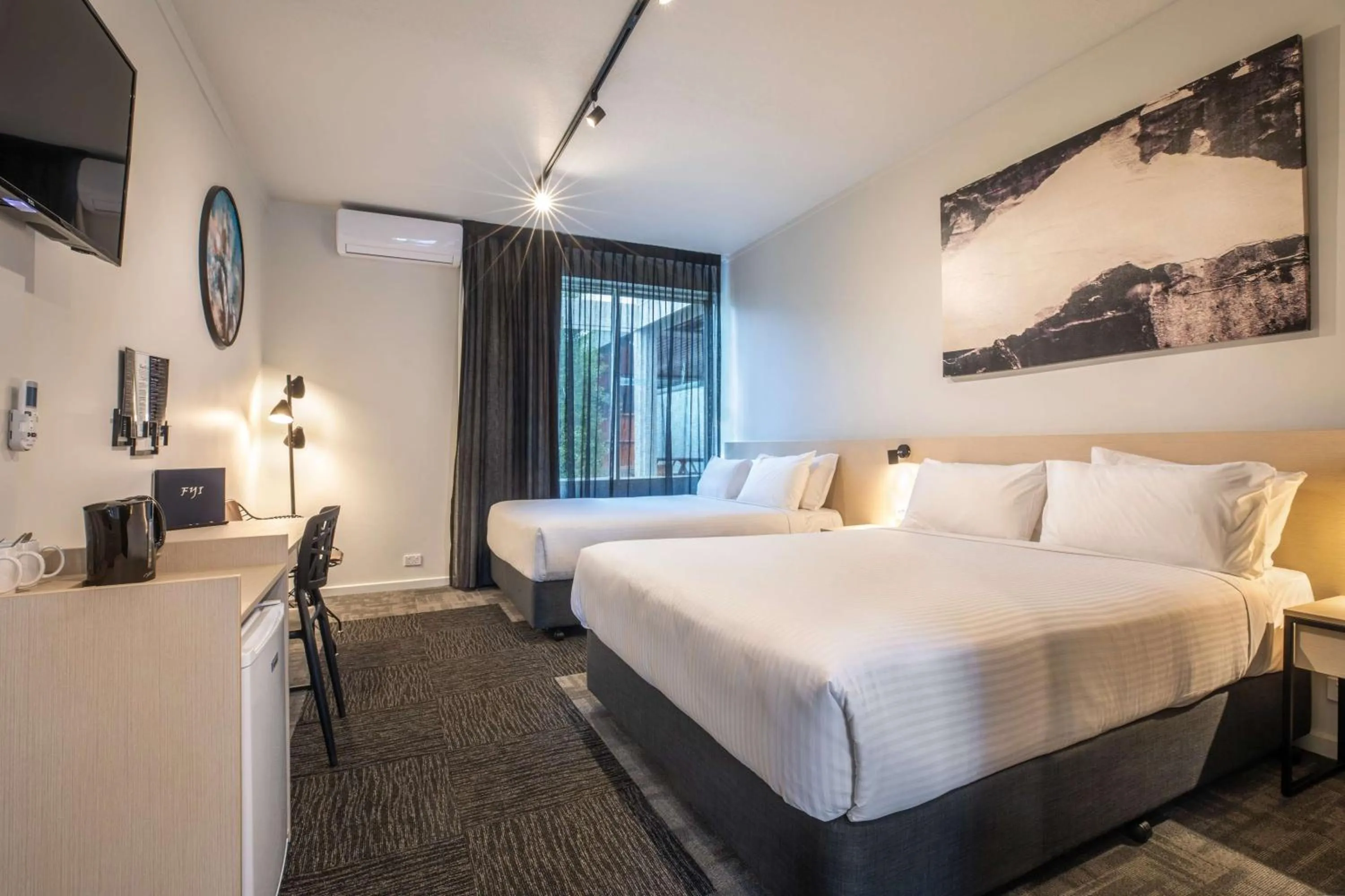 Bedroom, Bed in Nightcap at Keysborough Hotel