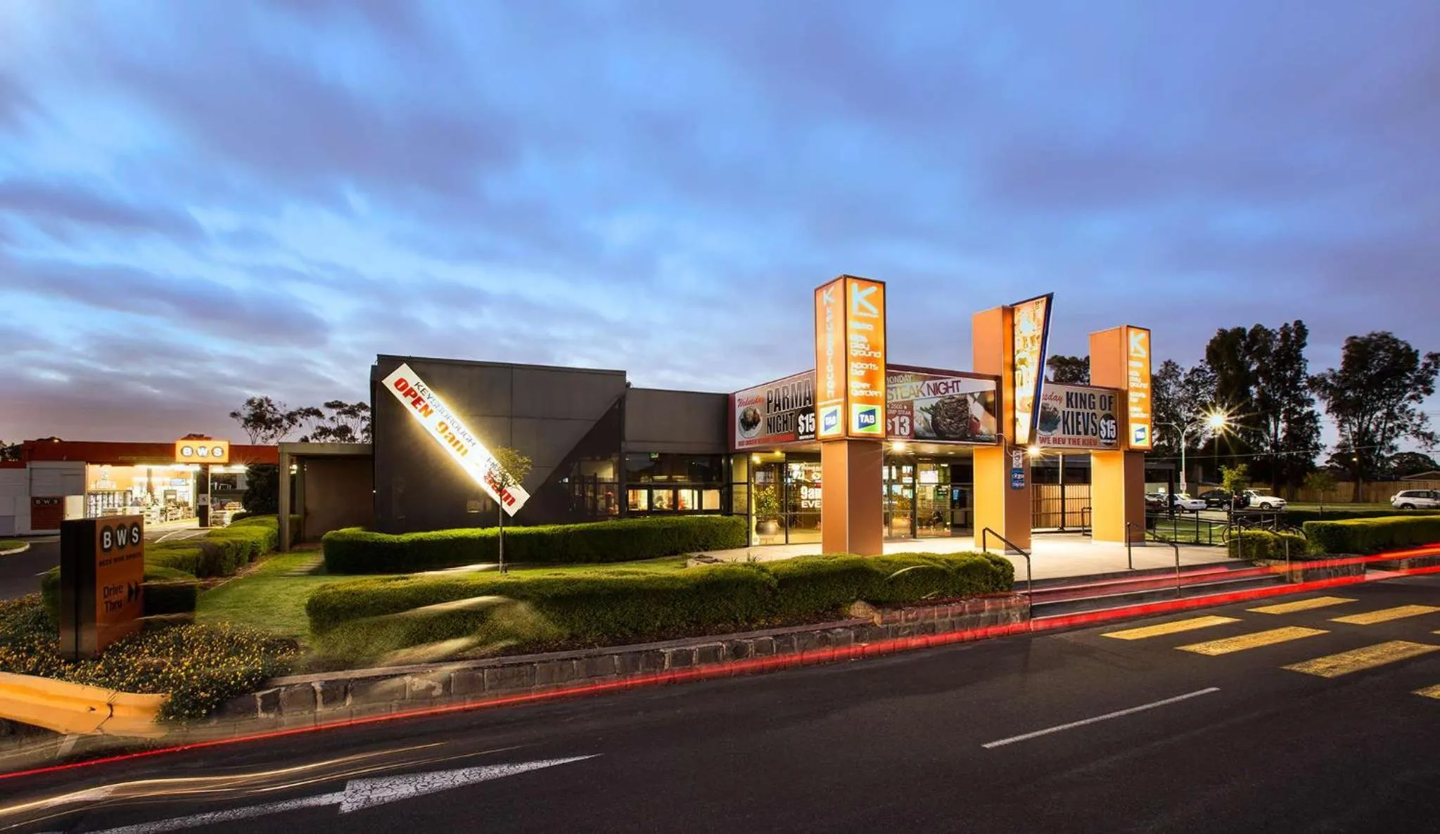 Property building in Nightcap at Keysborough Hotel