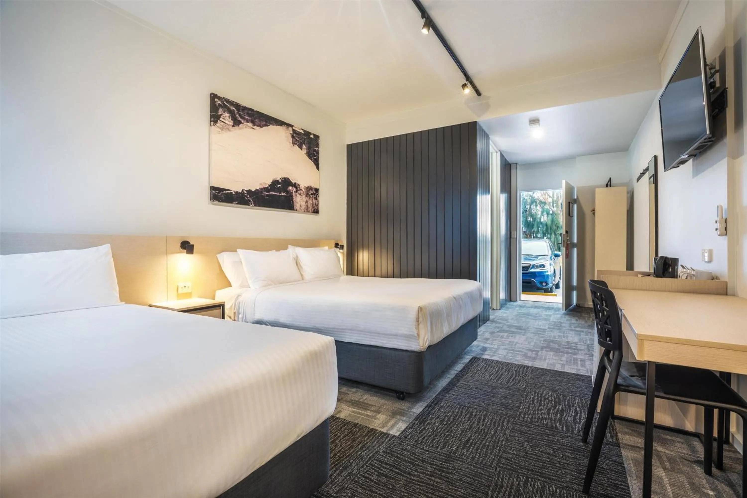 Bedroom, Bed in Nightcap at Keysborough Hotel