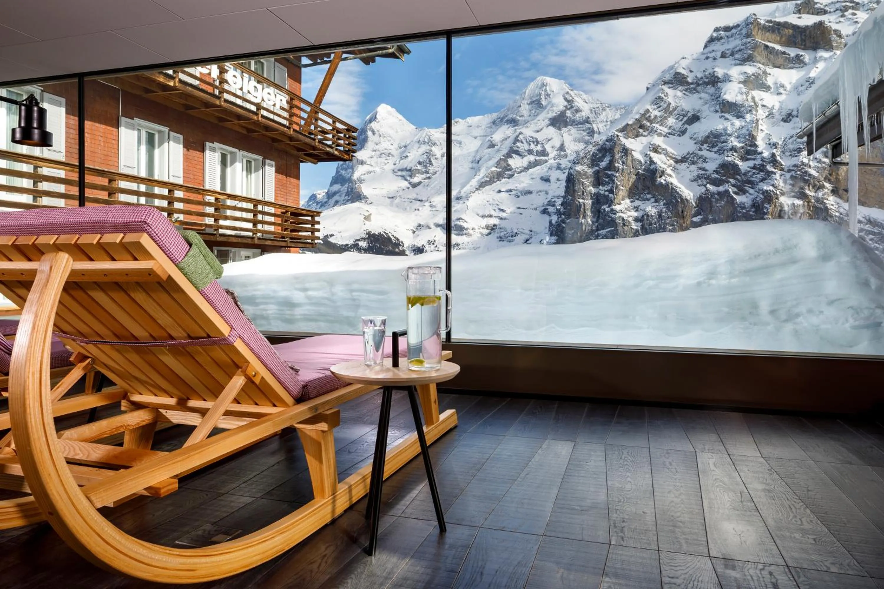 Spa and wellness centre/facilities in Eiger Mürren Swiss Quality Hotel