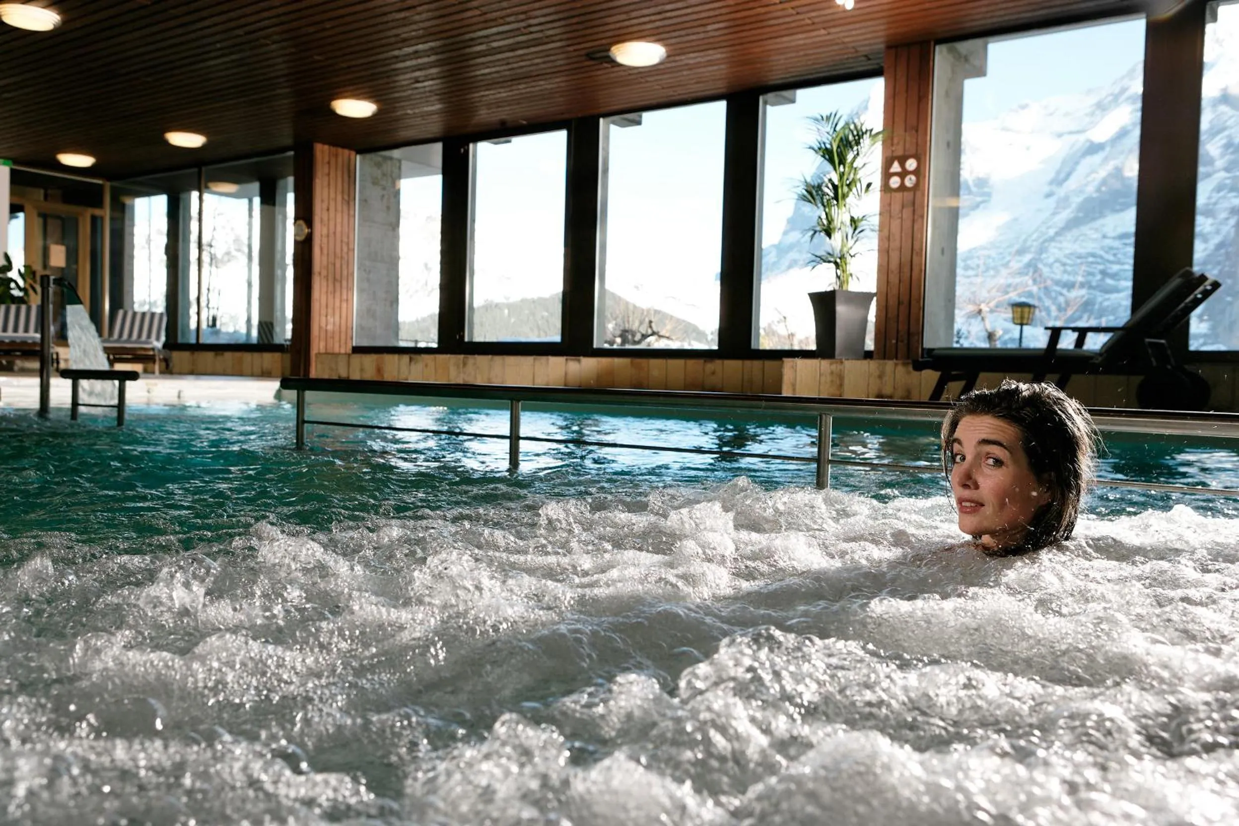 Spa and wellness centre/facilities in Eiger Mürren Swiss Quality Hotel