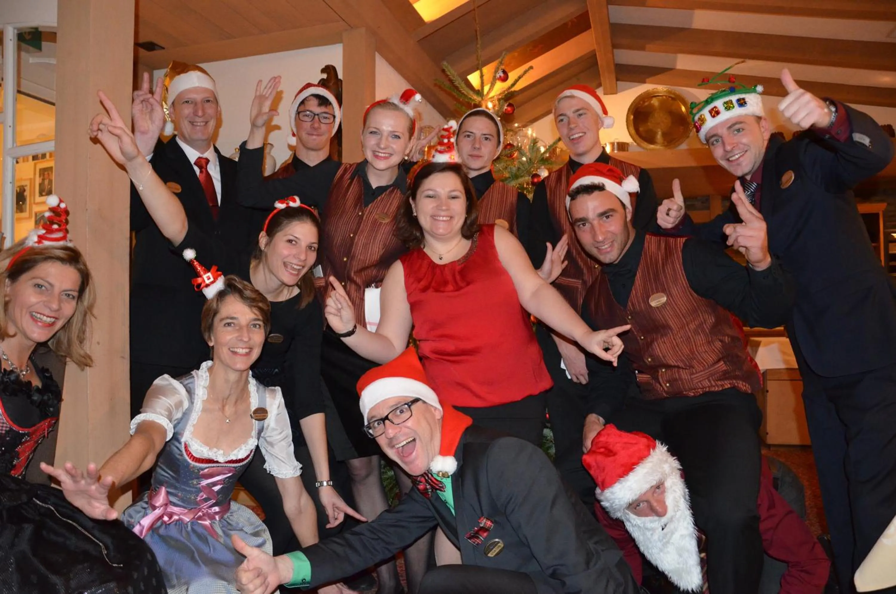 People in Eiger Mürren Swiss Quality Hotel