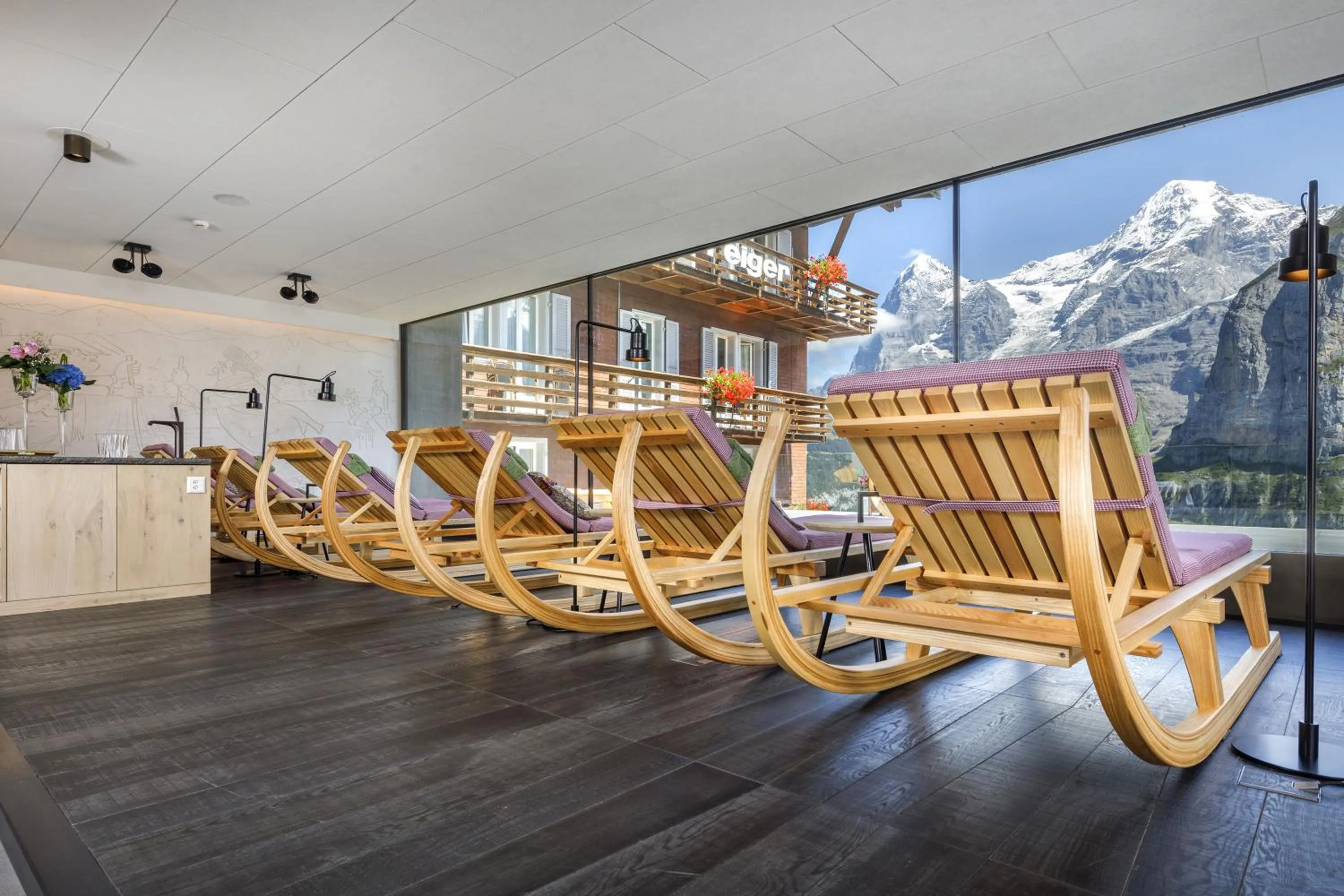 Spa and wellness centre/facilities in Eiger Mürren Swiss Quality Hotel