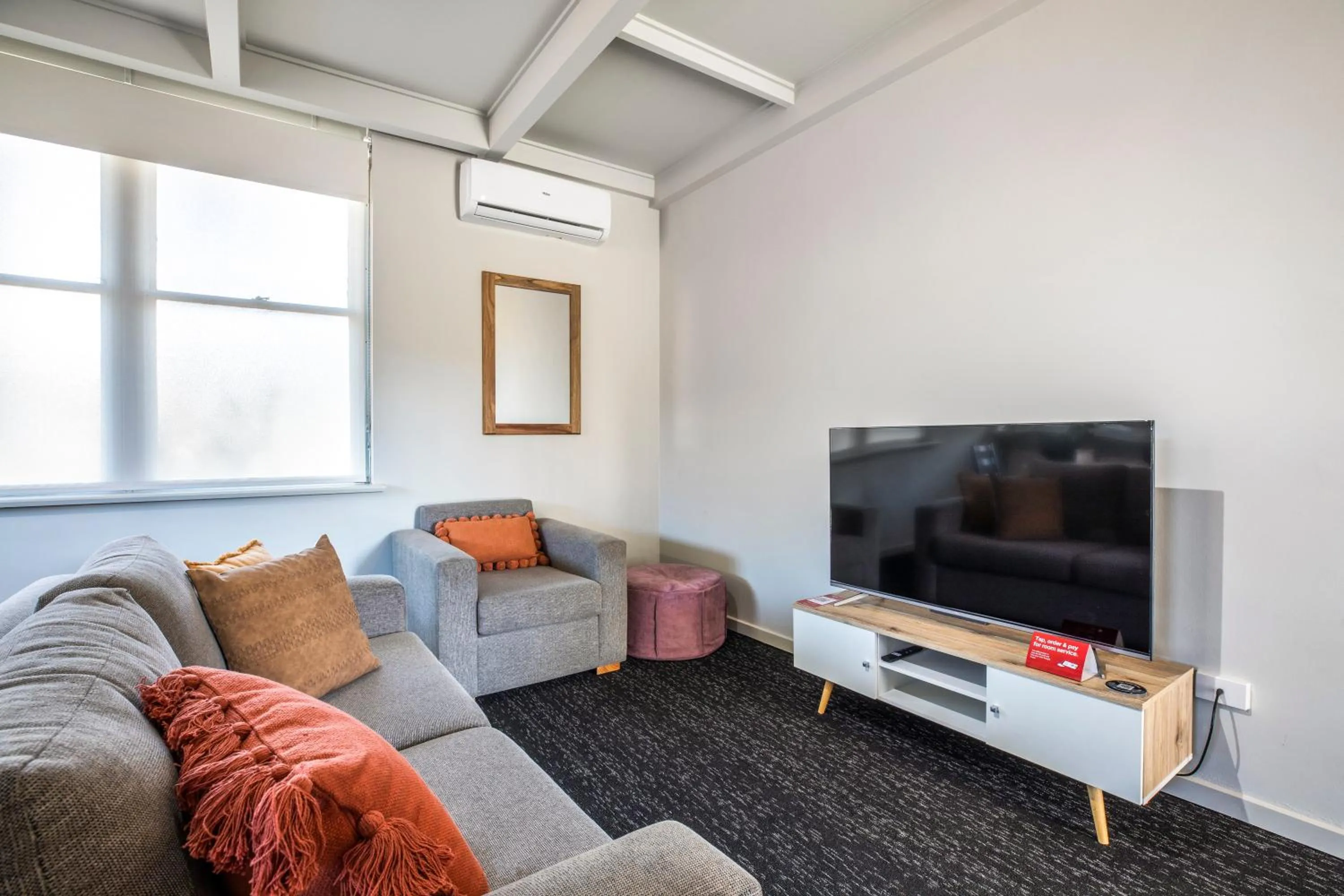 Living room in Nightcap at Sandbelt Hotel