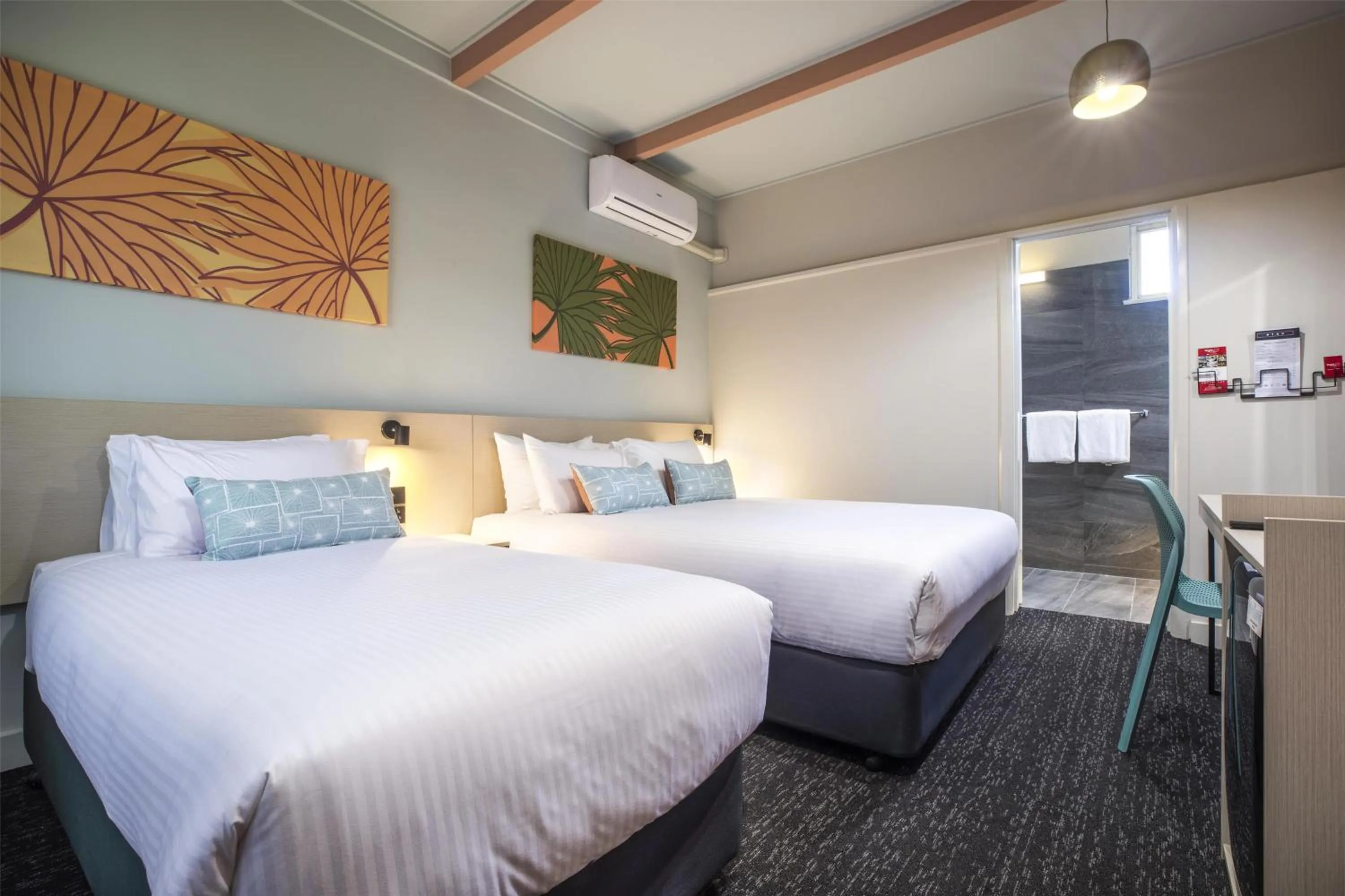 Bedroom, Bed in Nightcap at Sandbelt Hotel