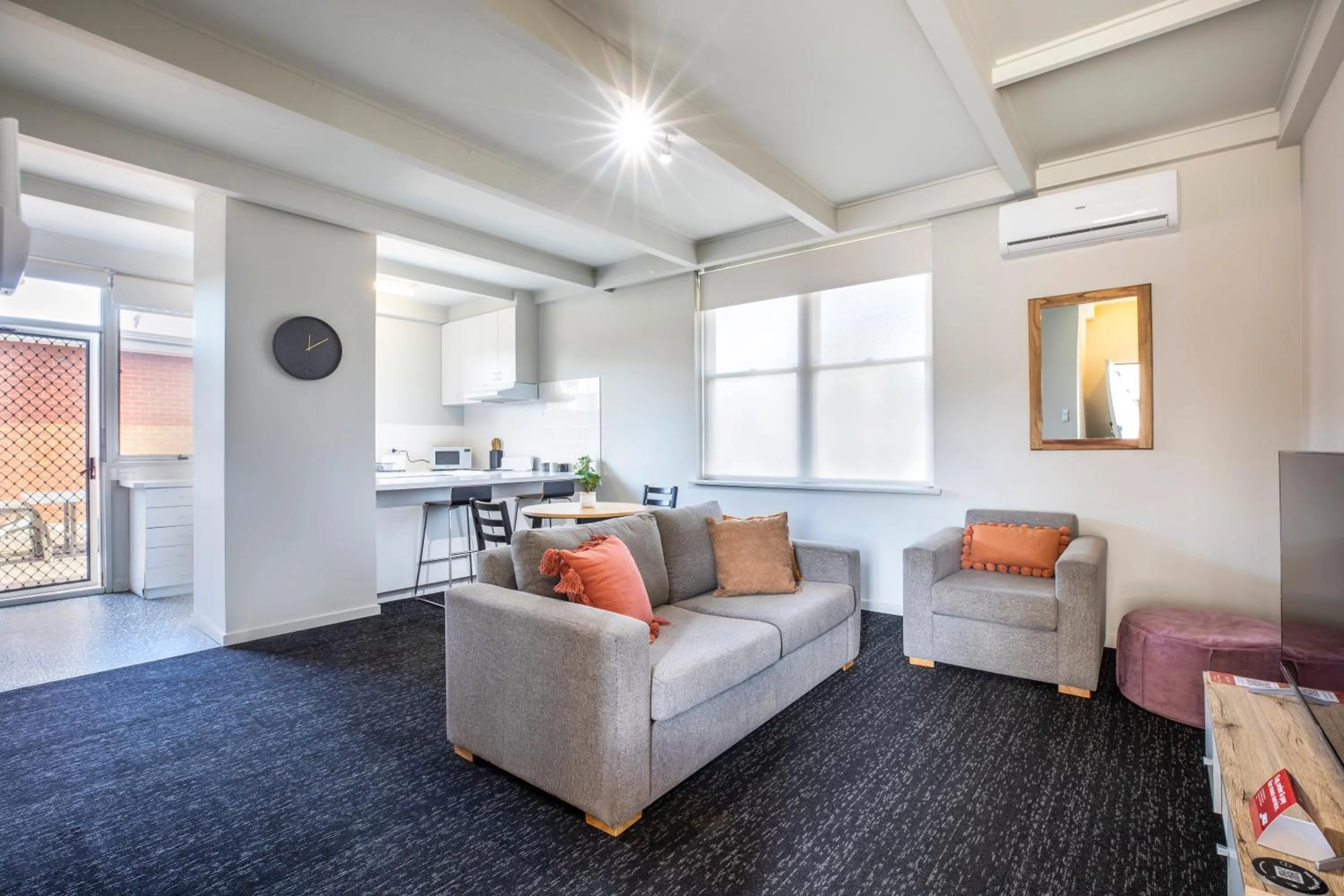 Living room in Nightcap at Sandbelt Hotel