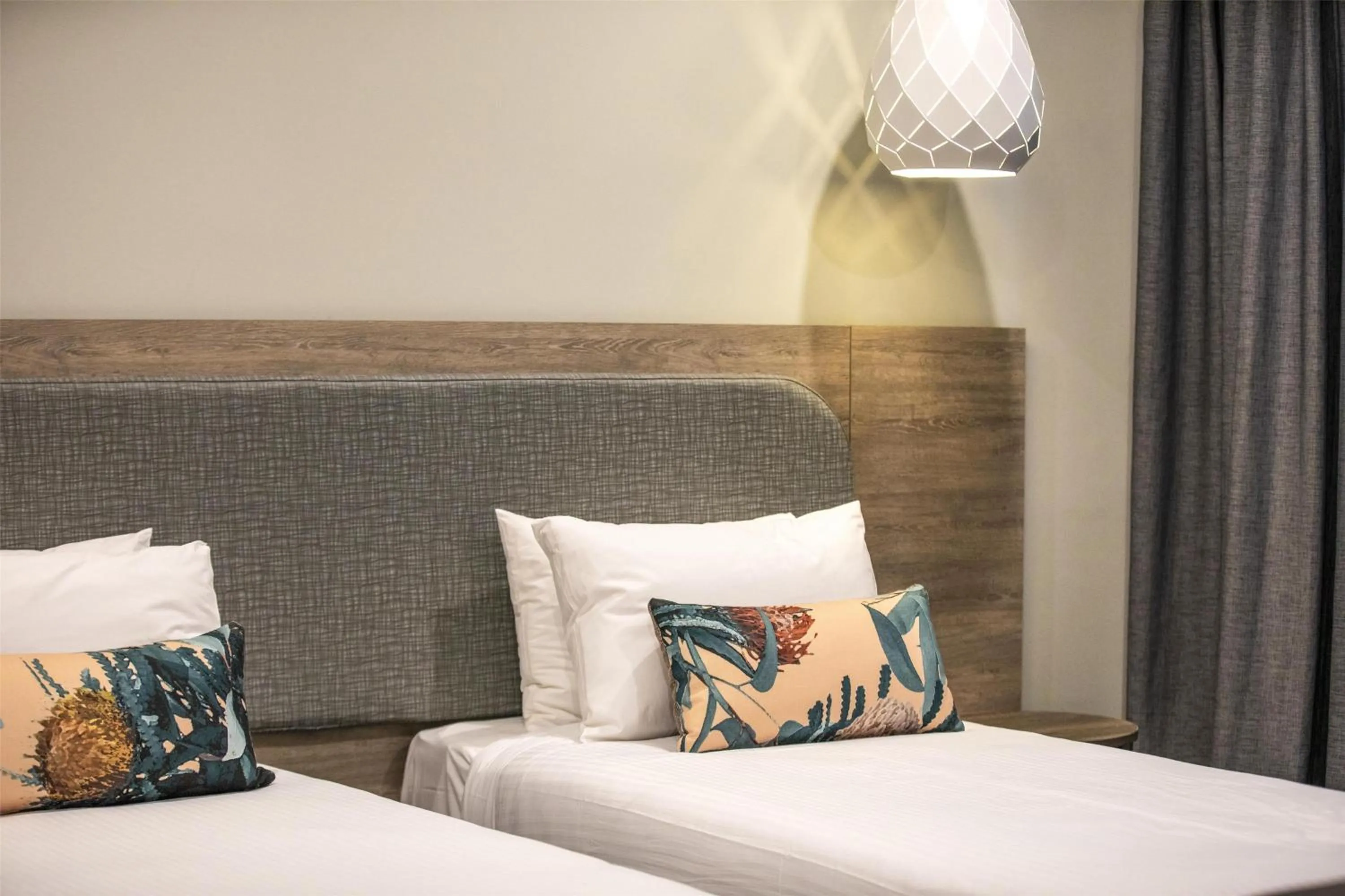 Bedroom, Bed in Nightcap at Sandbelt Hotel