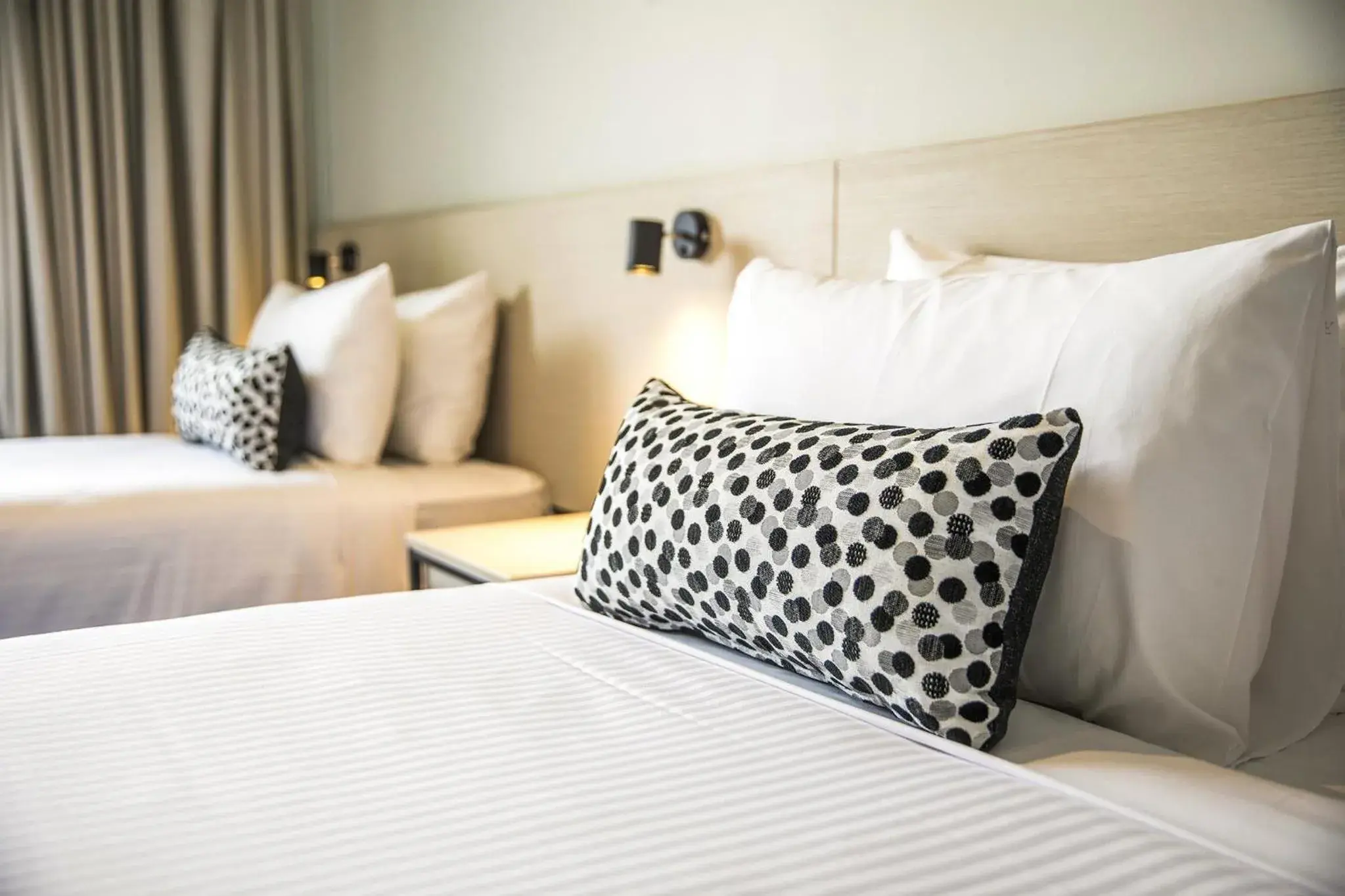 Bedroom, Bed in Nightcap at Seaford Hotel Bedroom, Bed in Nightcap at Seaford Hotel