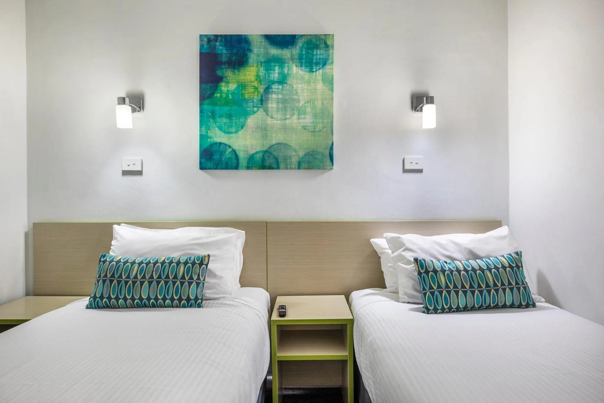 Bed in Nightcap at Skyways Hotel