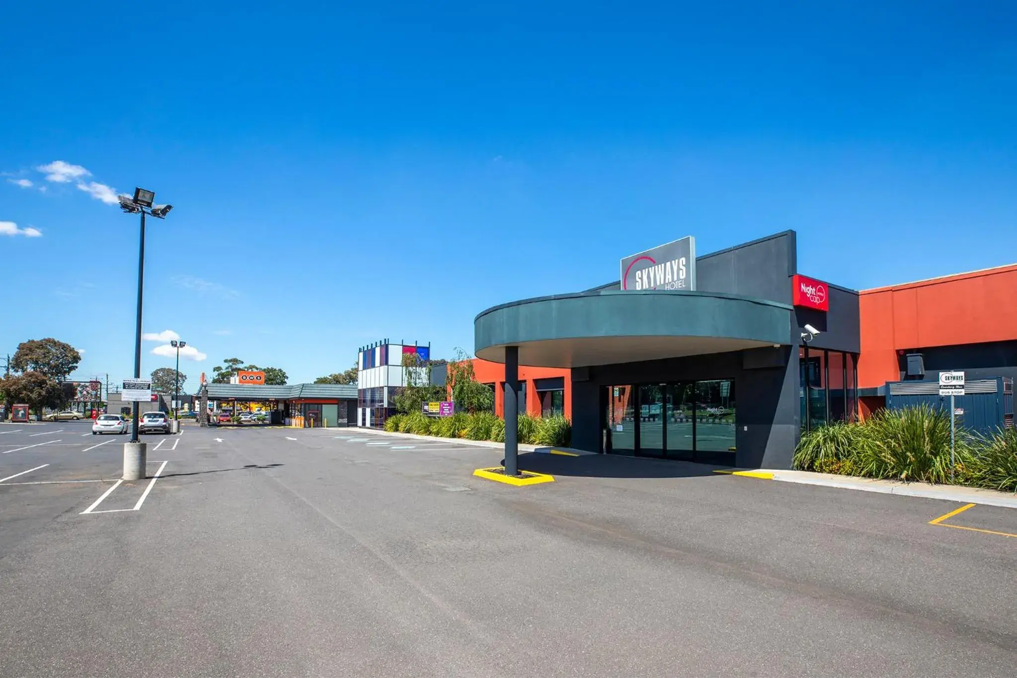 Property building in Nightcap at Skyways Hotel Property building in Nightcap at Skyways Hotel