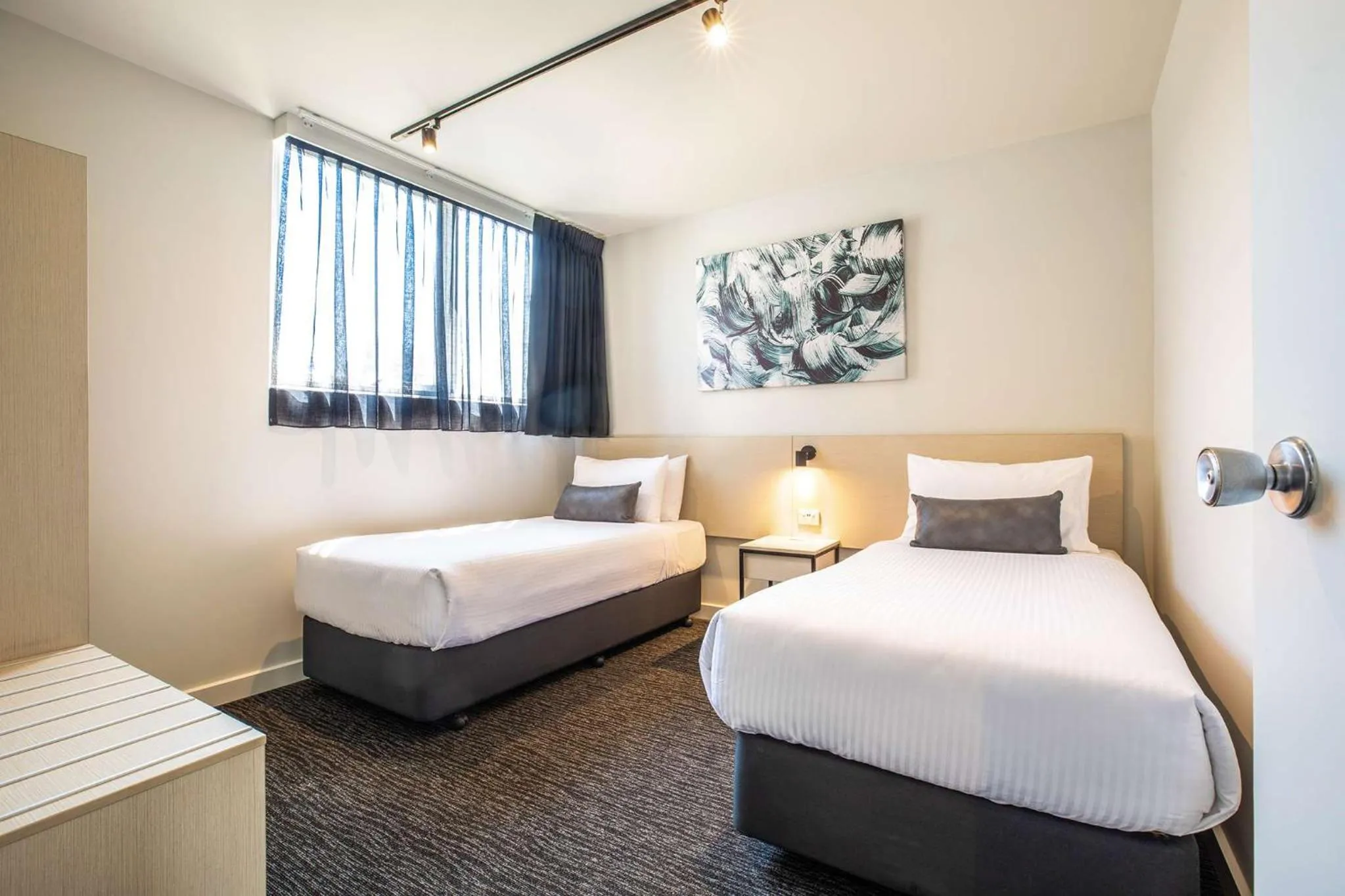 Bedroom, Bed in Nightcap at Westside Hotel