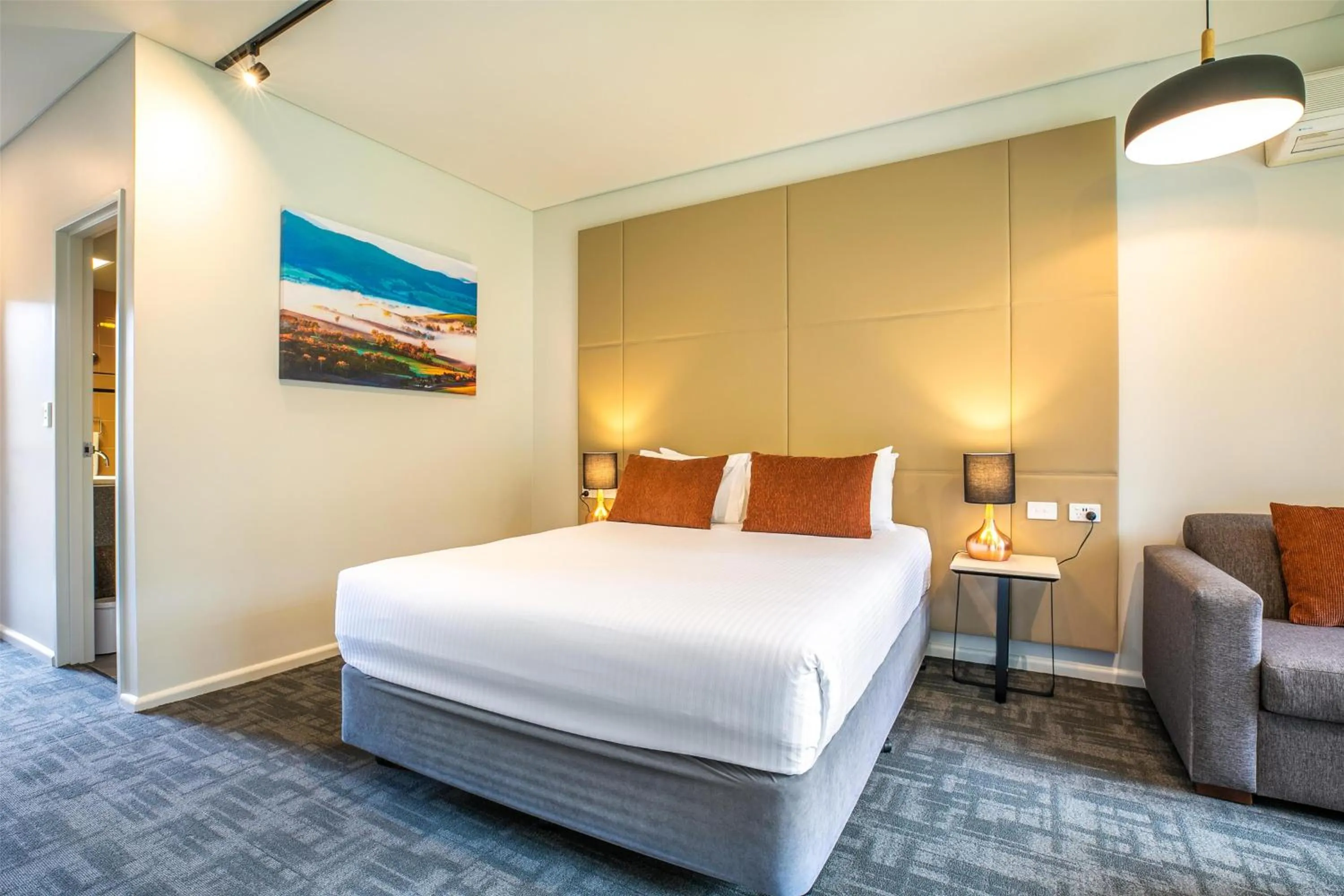 Bedroom, Bed in Nightcap at York on Lilydale