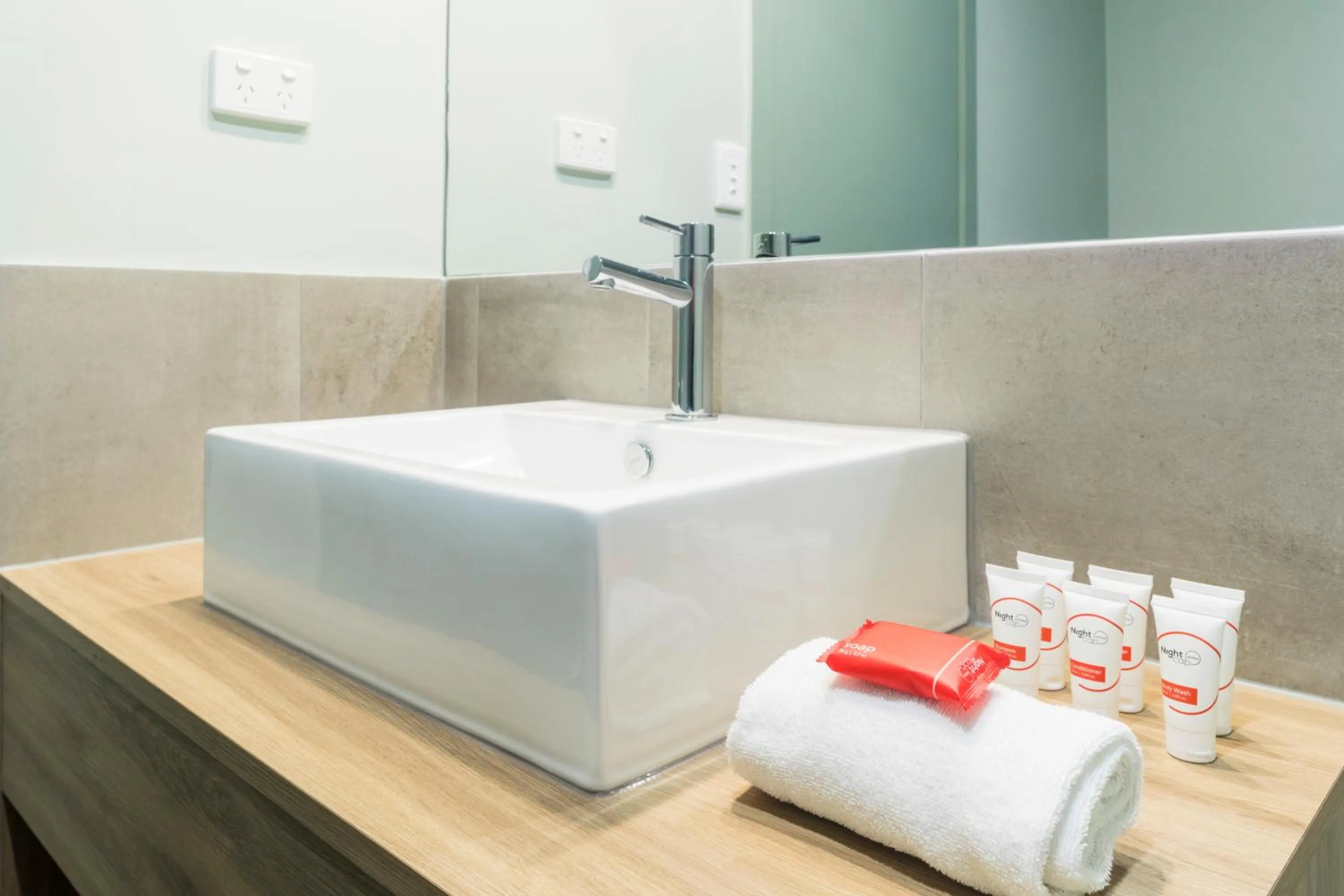 Bathroom in Nightcap at Atherton Hotel