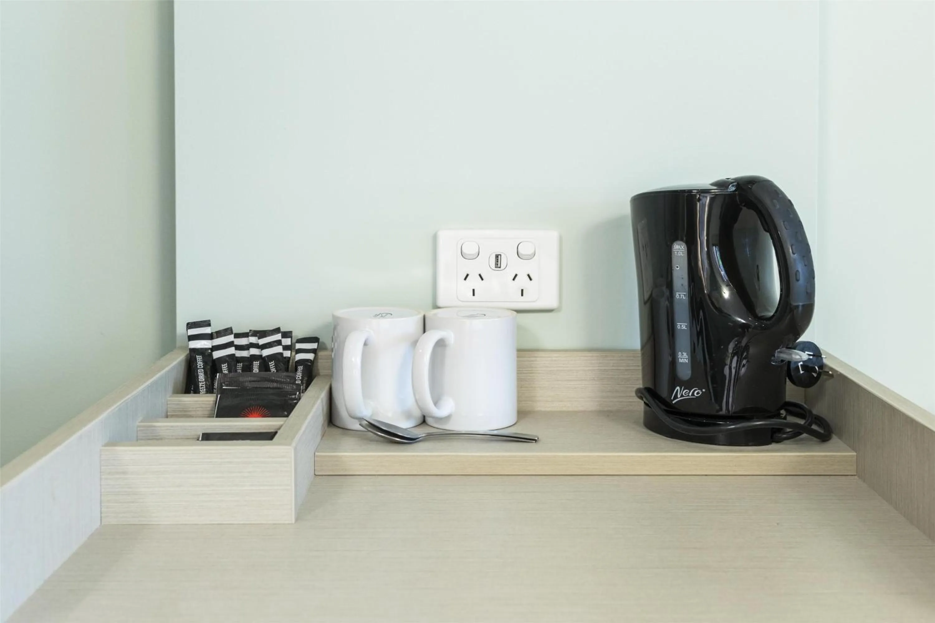 Coffee/tea facilities in Nightcap at Atherton Hotel