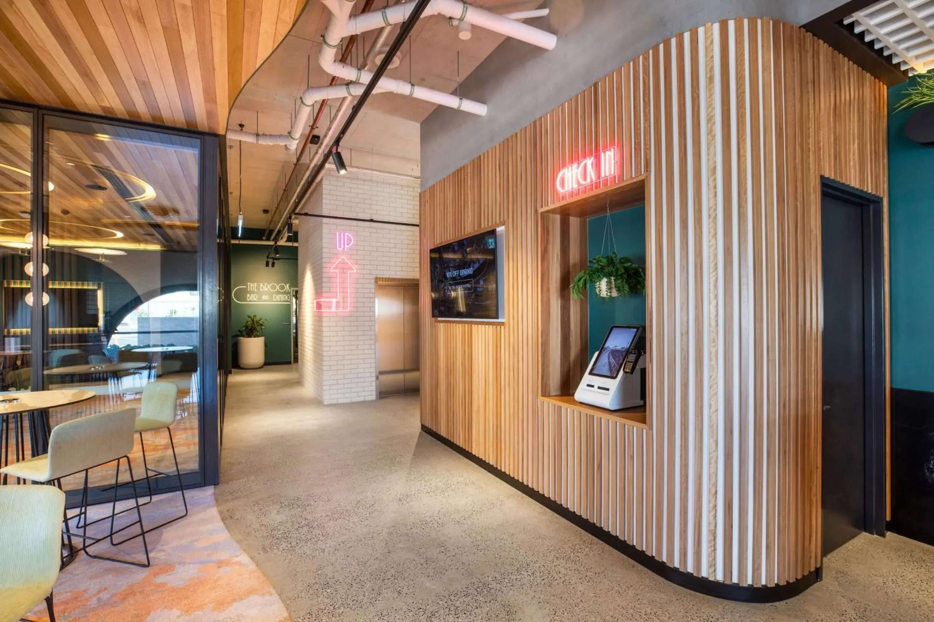 Lobby or reception in Nightelier Mitchelton The Brook Lobby or reception in Nightelier Mitchelton The Brook