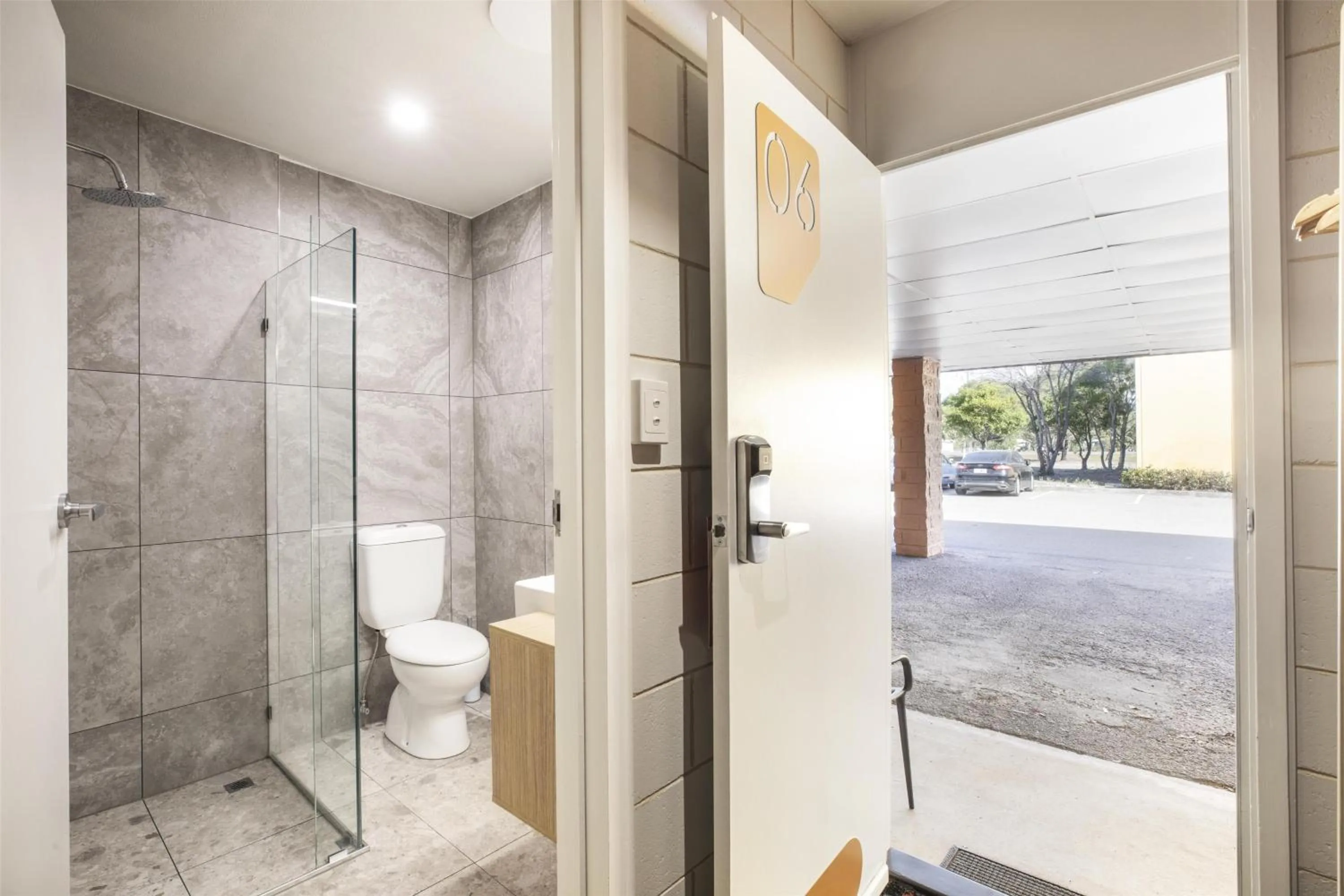 Bathroom in Nightcap at Dalrymple Hotel