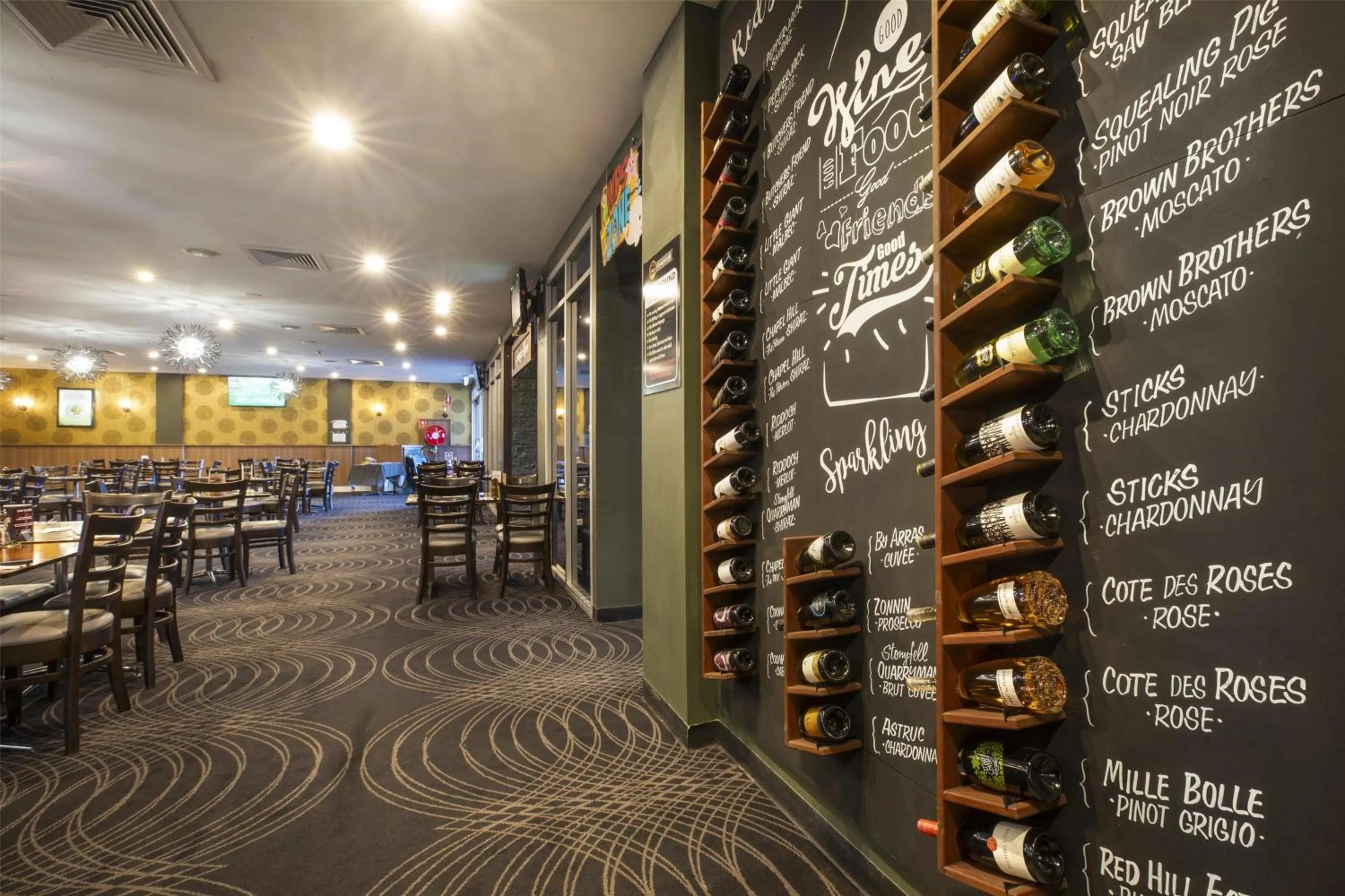 Restaurant/places to eat in Nightcap at Dalrymple Hotel