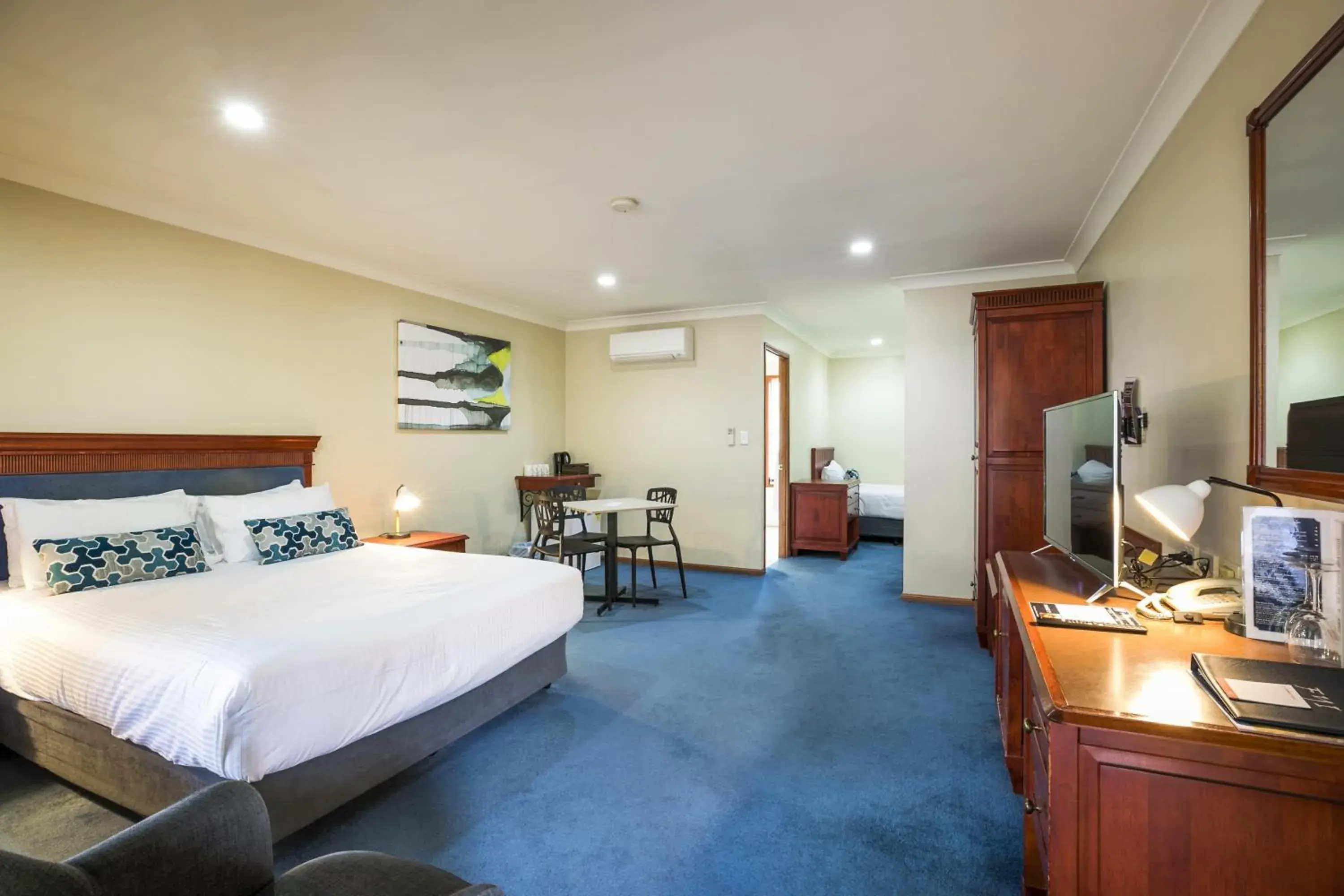 Bedroom, Bed in Nightcap at Federal Hotel Toowoomba Bedroom, Bed in Nightcap at Federal Hotel Toowoomba