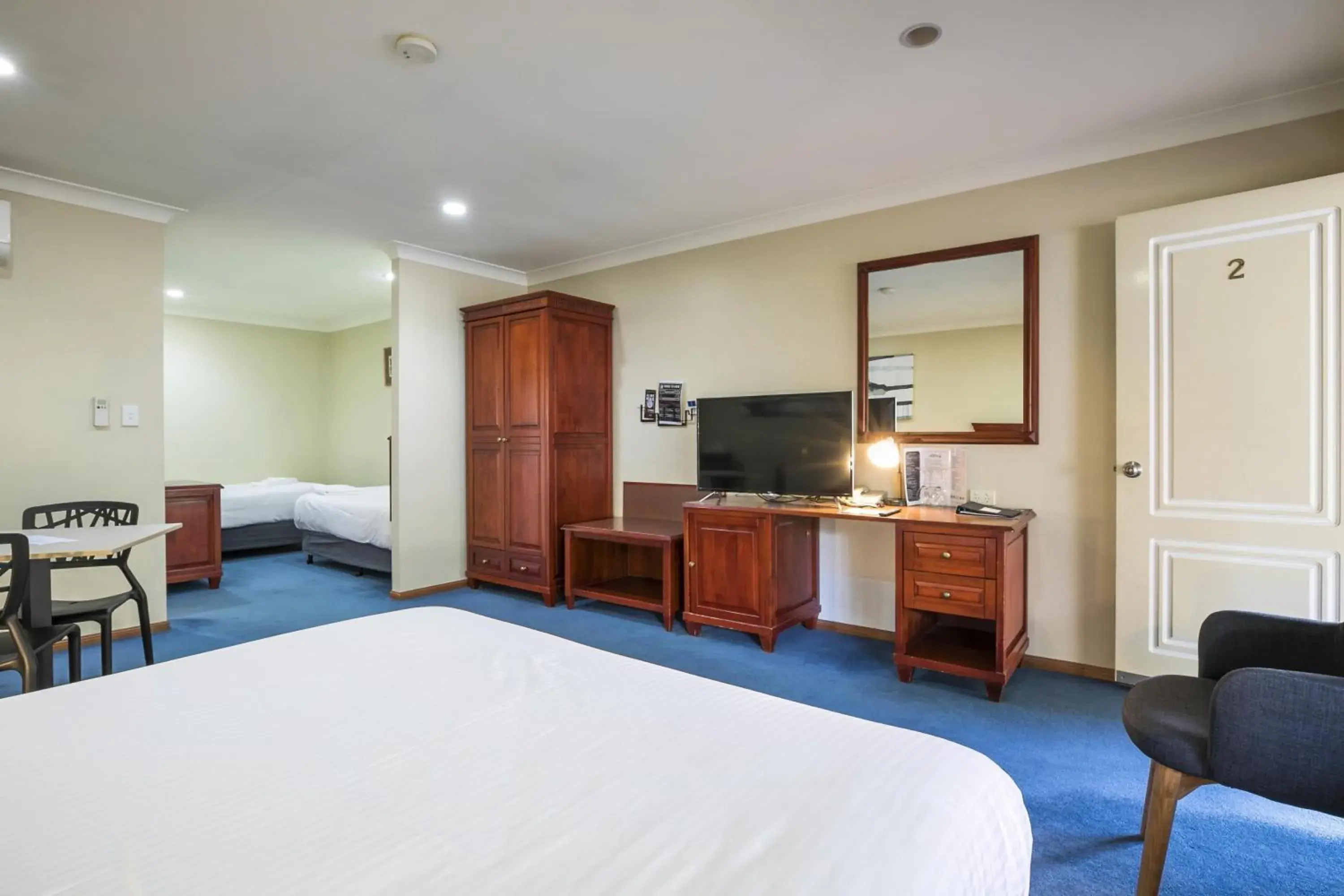 Bedroom, Bed in Nightcap at Federal Hotel Toowoomba Bedroom, Bed in Nightcap at Federal Hotel Toowoomba