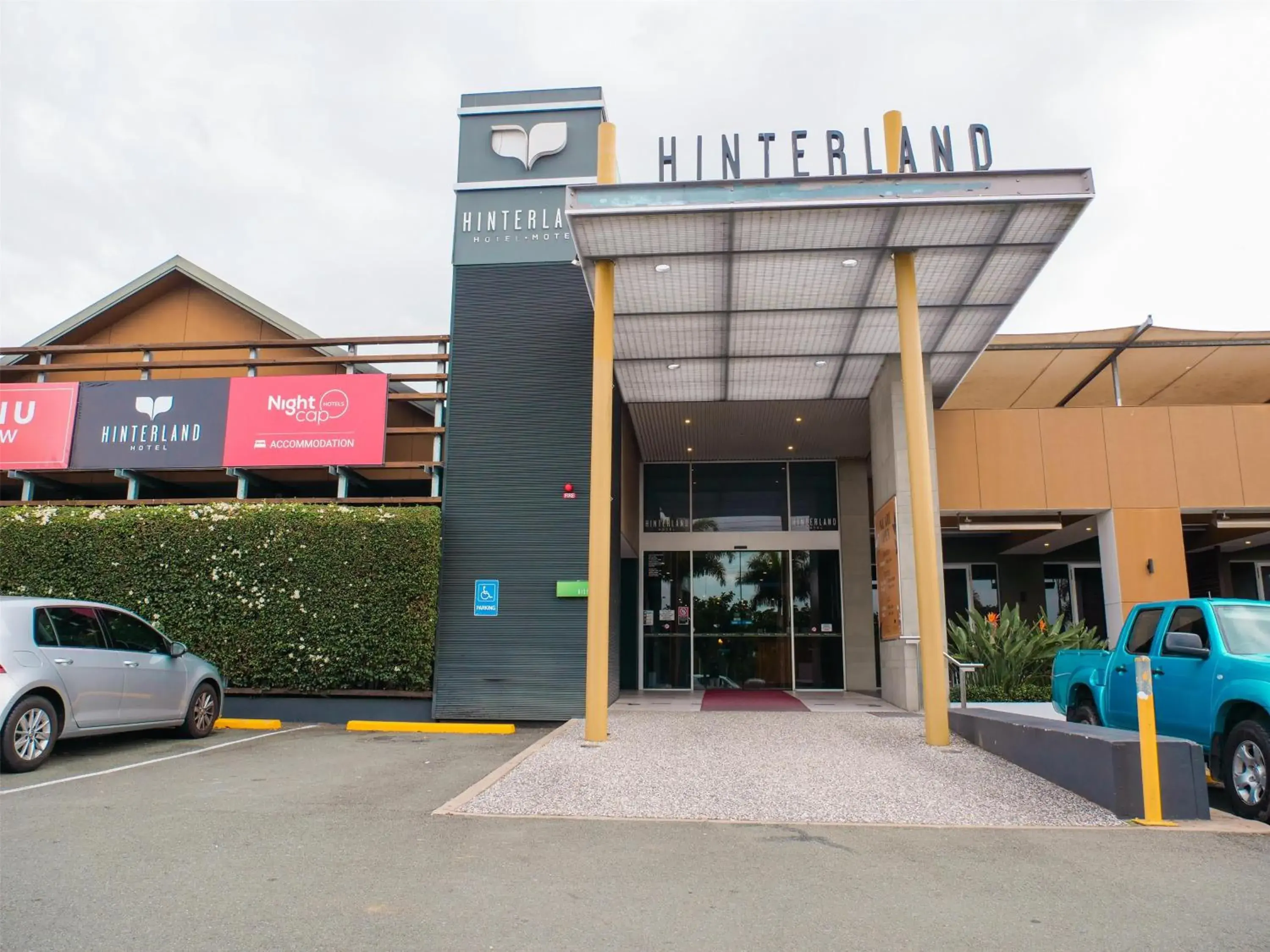 Property building in Nightcap at Hinterland Hotel Nerang Property building in Nightcap at Hinterland Hotel Nerang