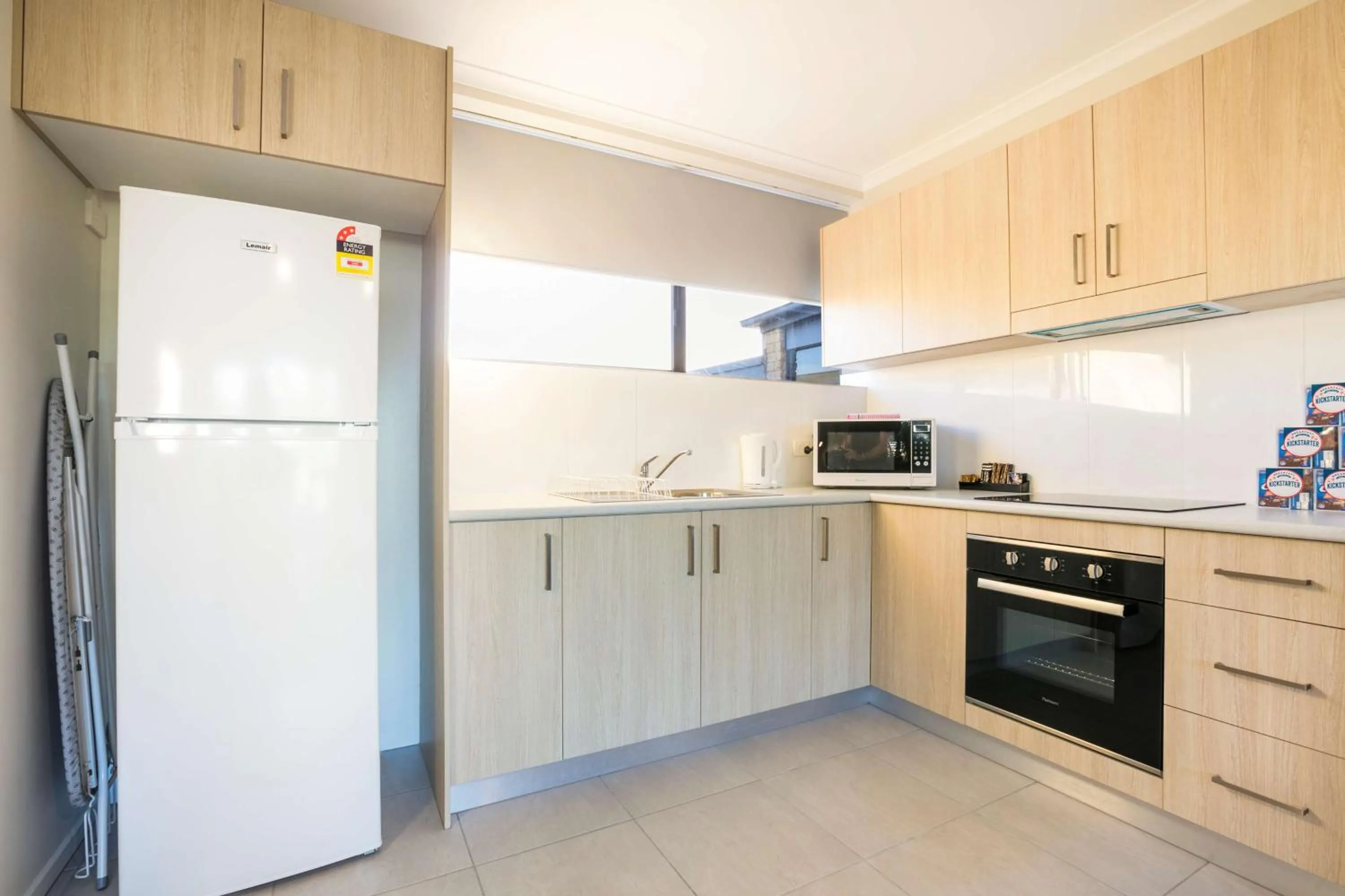 Kitchen or kitchenette in Nightcap at Kawana Waters Hotel