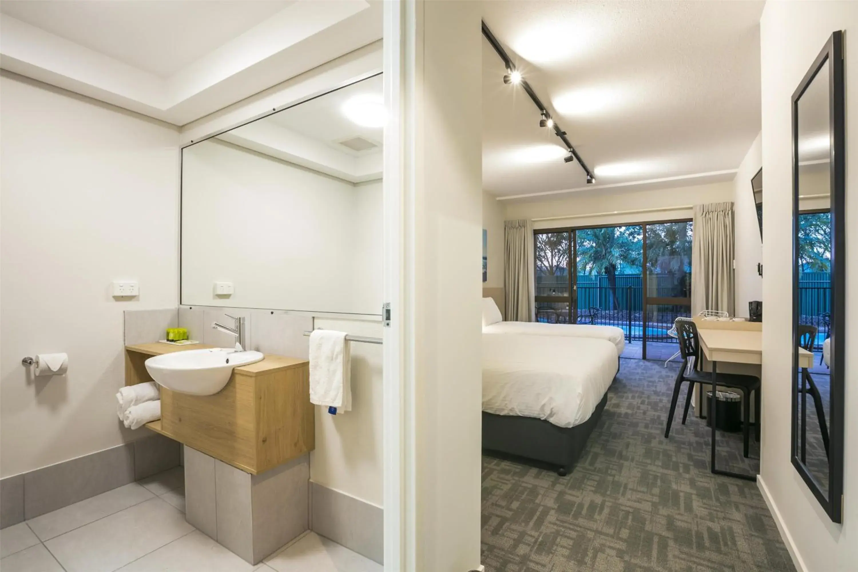 Bedroom in Nightcap at Kawana Waters Hotel Bedroom in Nightcap at Kawana Waters Hotel