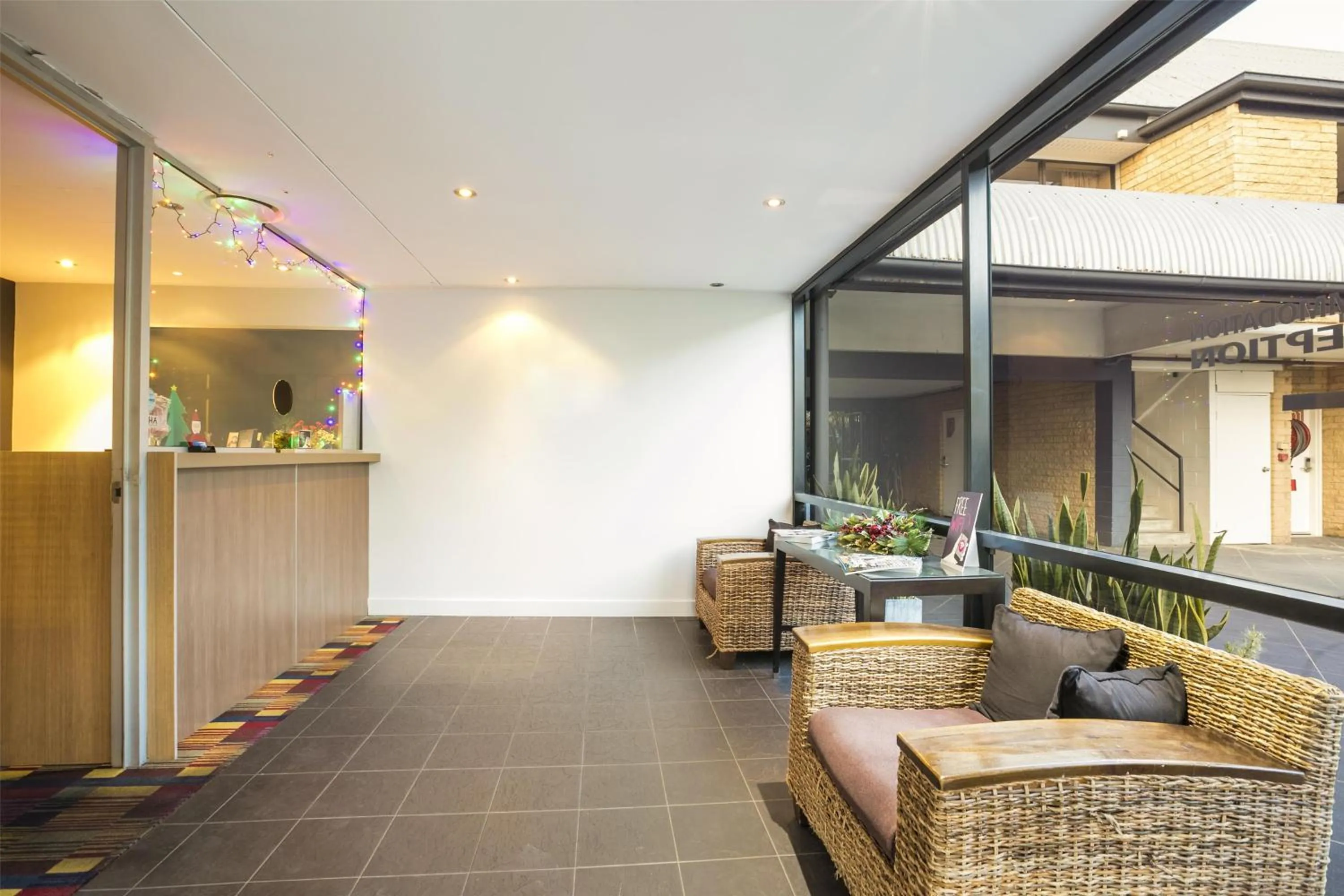 Lobby or reception in Nightcap at Kawana Waters Hotel