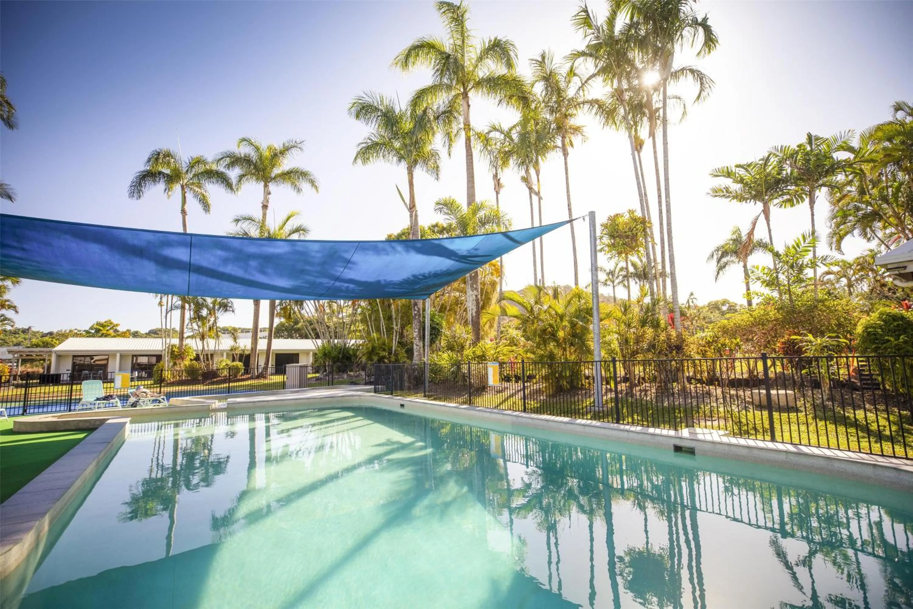 Pool view in Nightelier Mission Beach