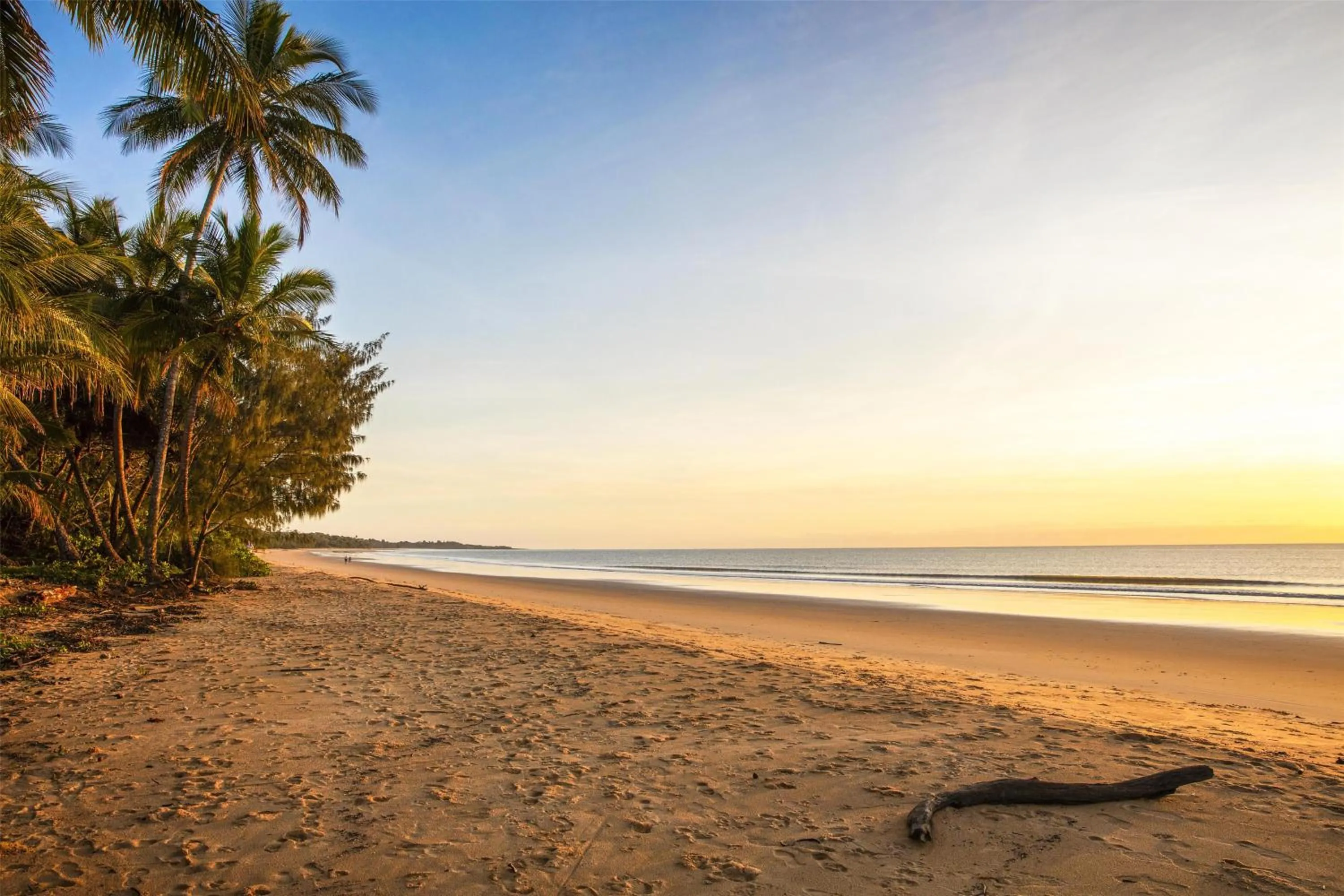 Beach in Nightelier Mission Beach