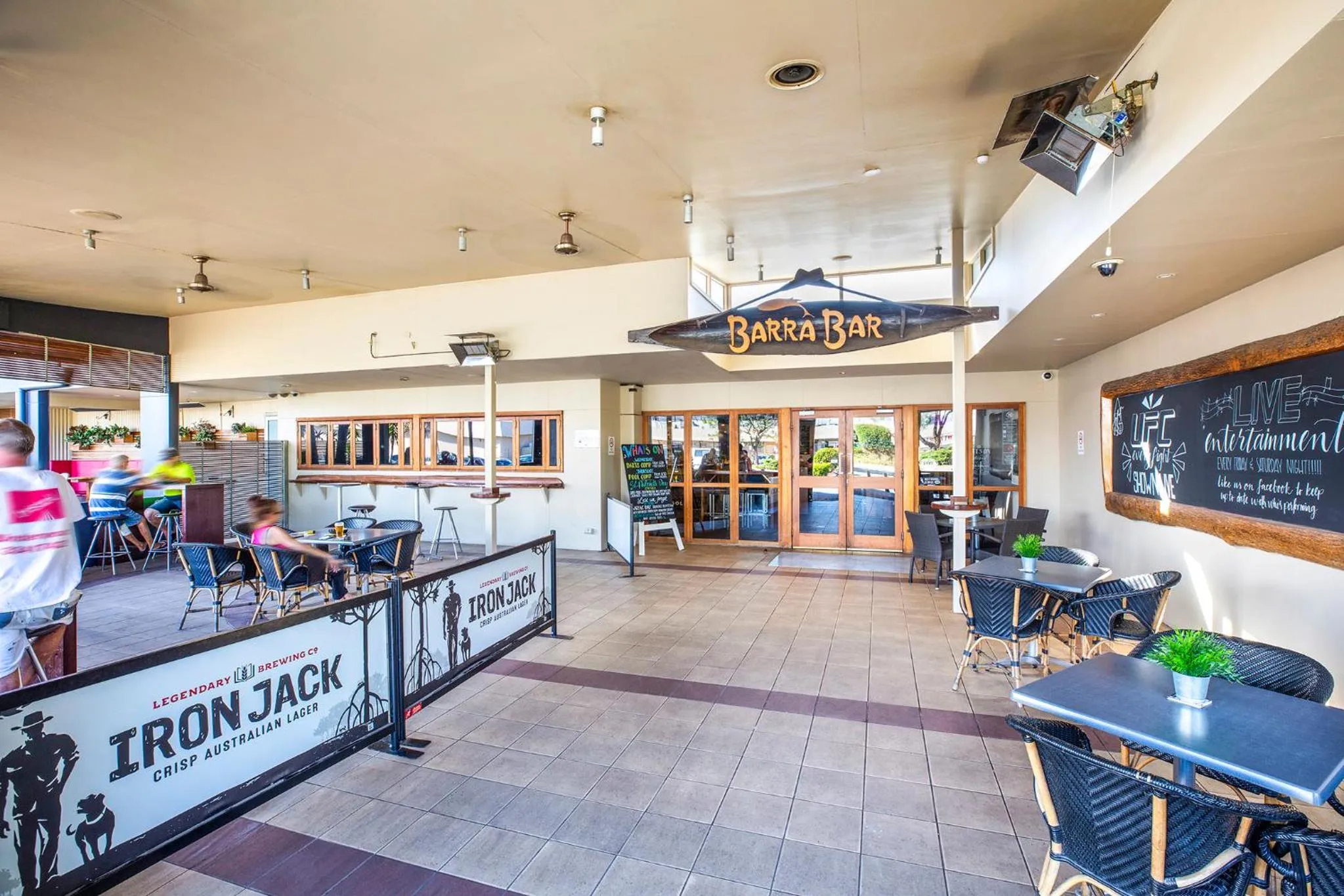 Restaurant/places to eat in Nightcap at Springwood Hotel