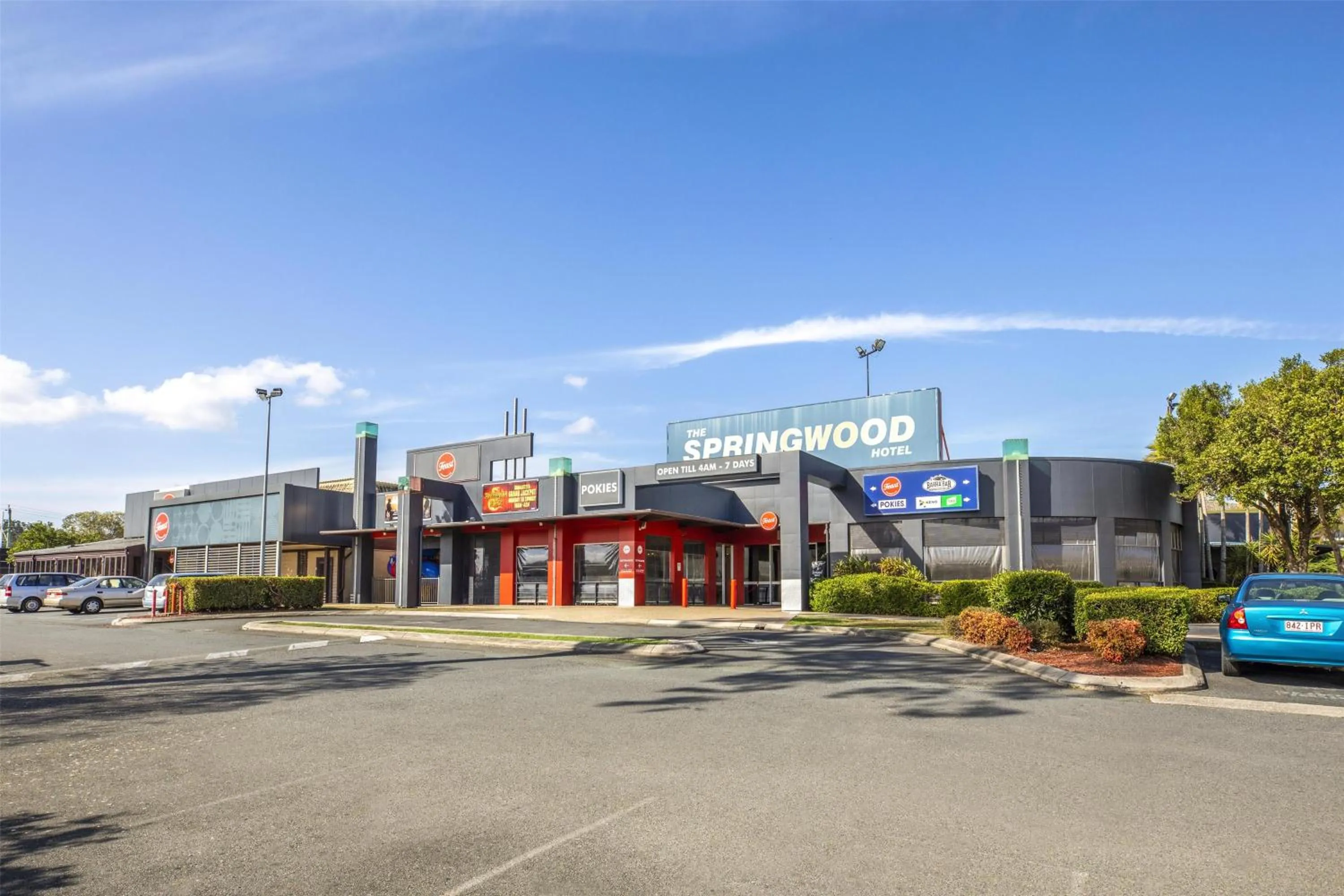 Property building in Nightcap at Springwood Hotel
