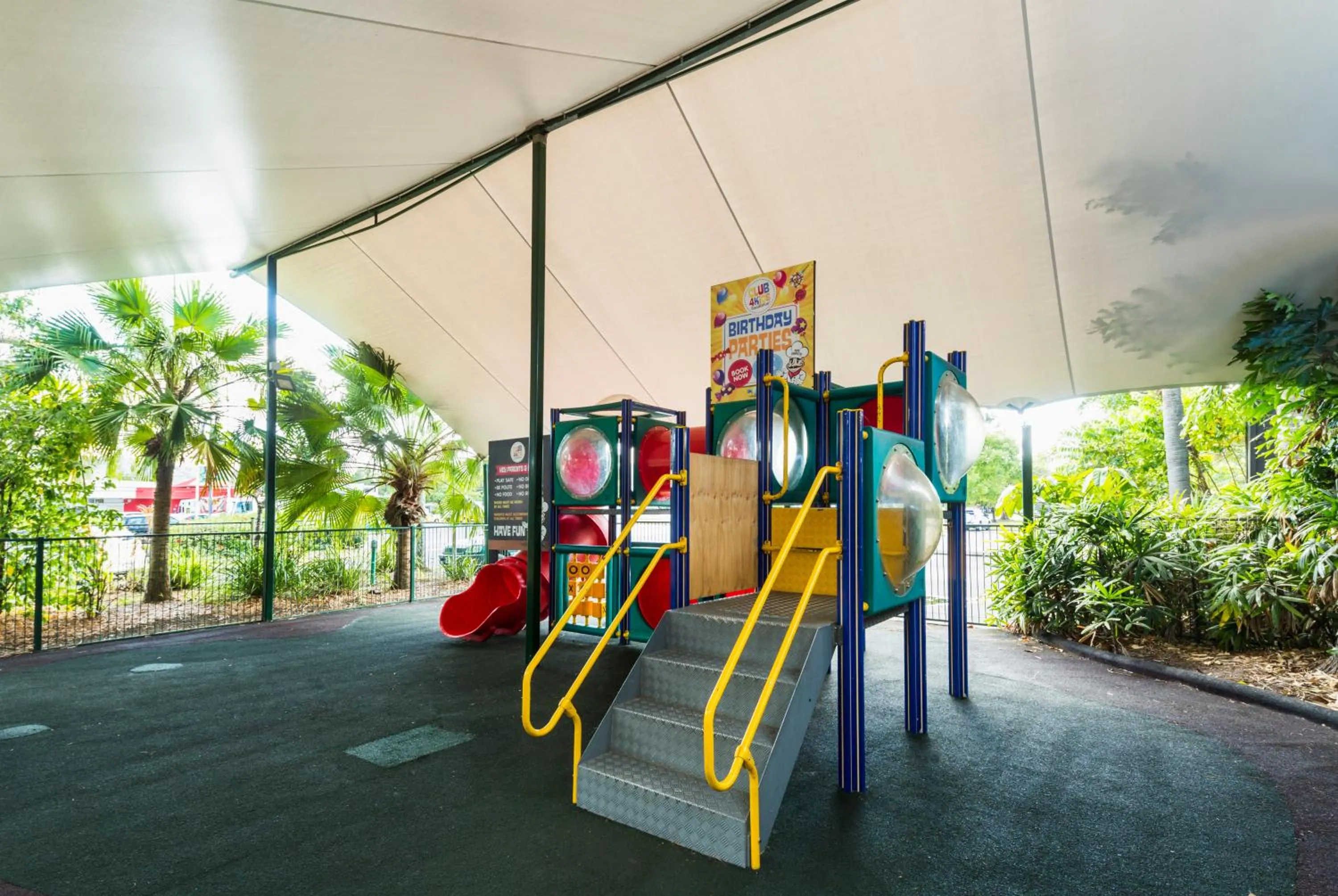 Children play ground in Nightcap at Edge Hill Tavern