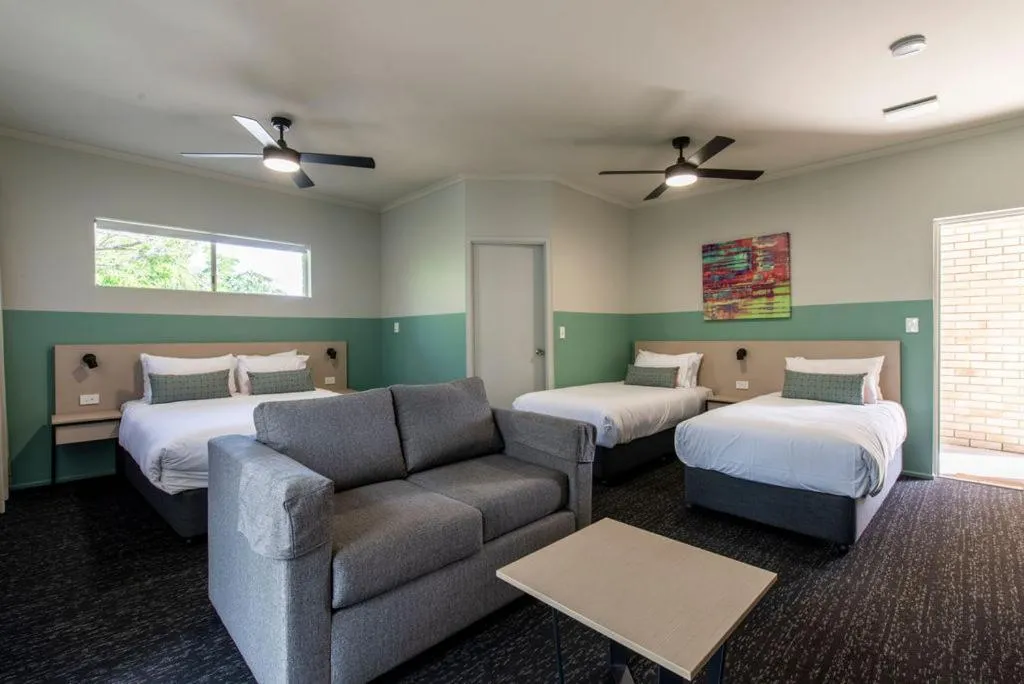 Photo of the whole room, Bed in Nightcap at Northern Grounds