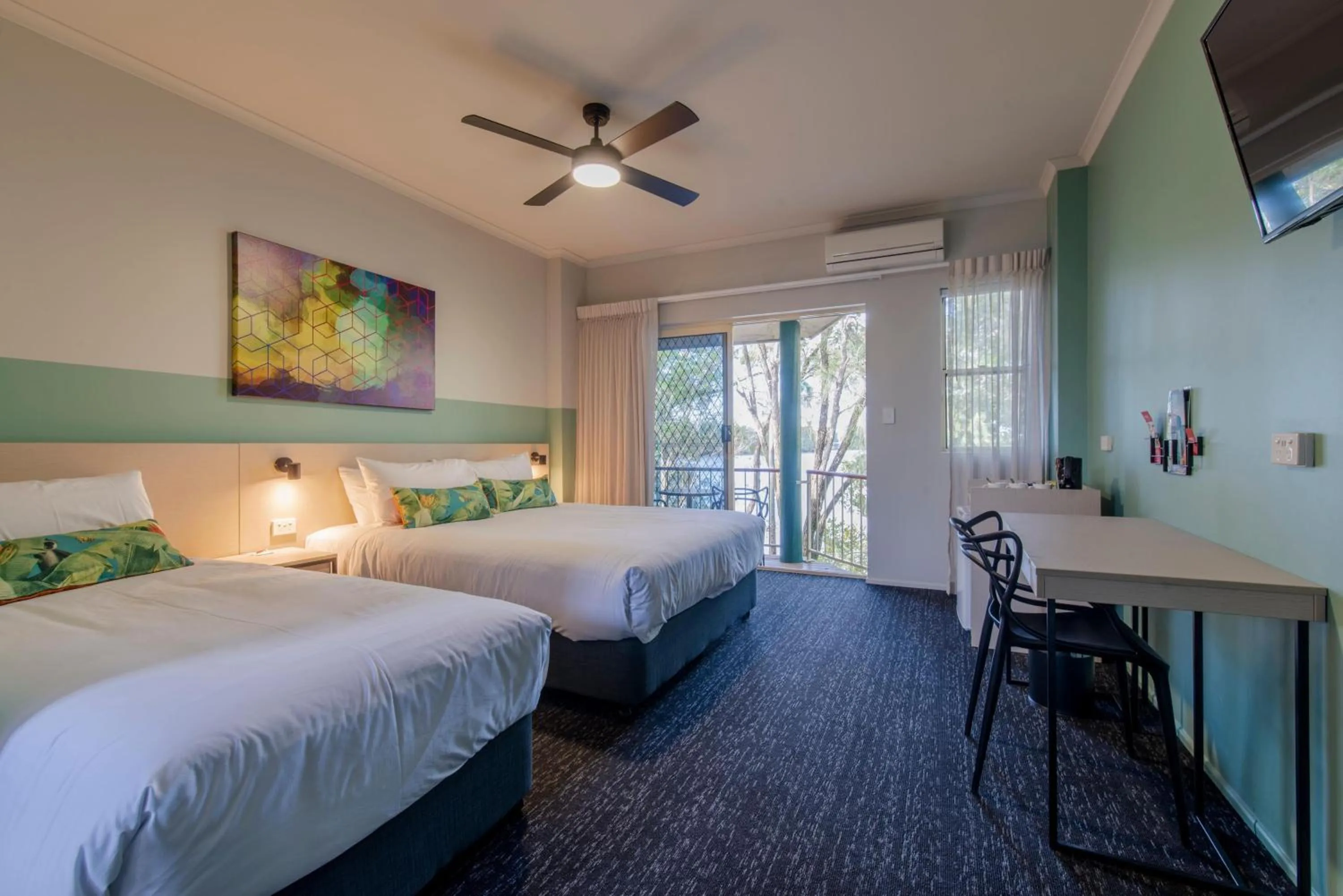 Bedroom, Bed in Nightcap at Northern Grounds