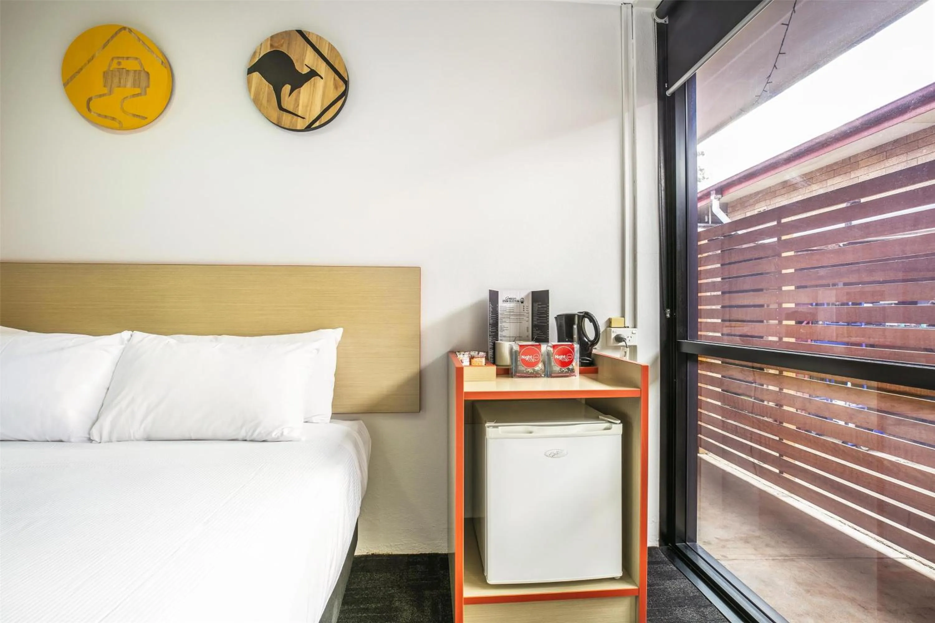 Bedroom, Bed in Nightcap at Jamison Hotel