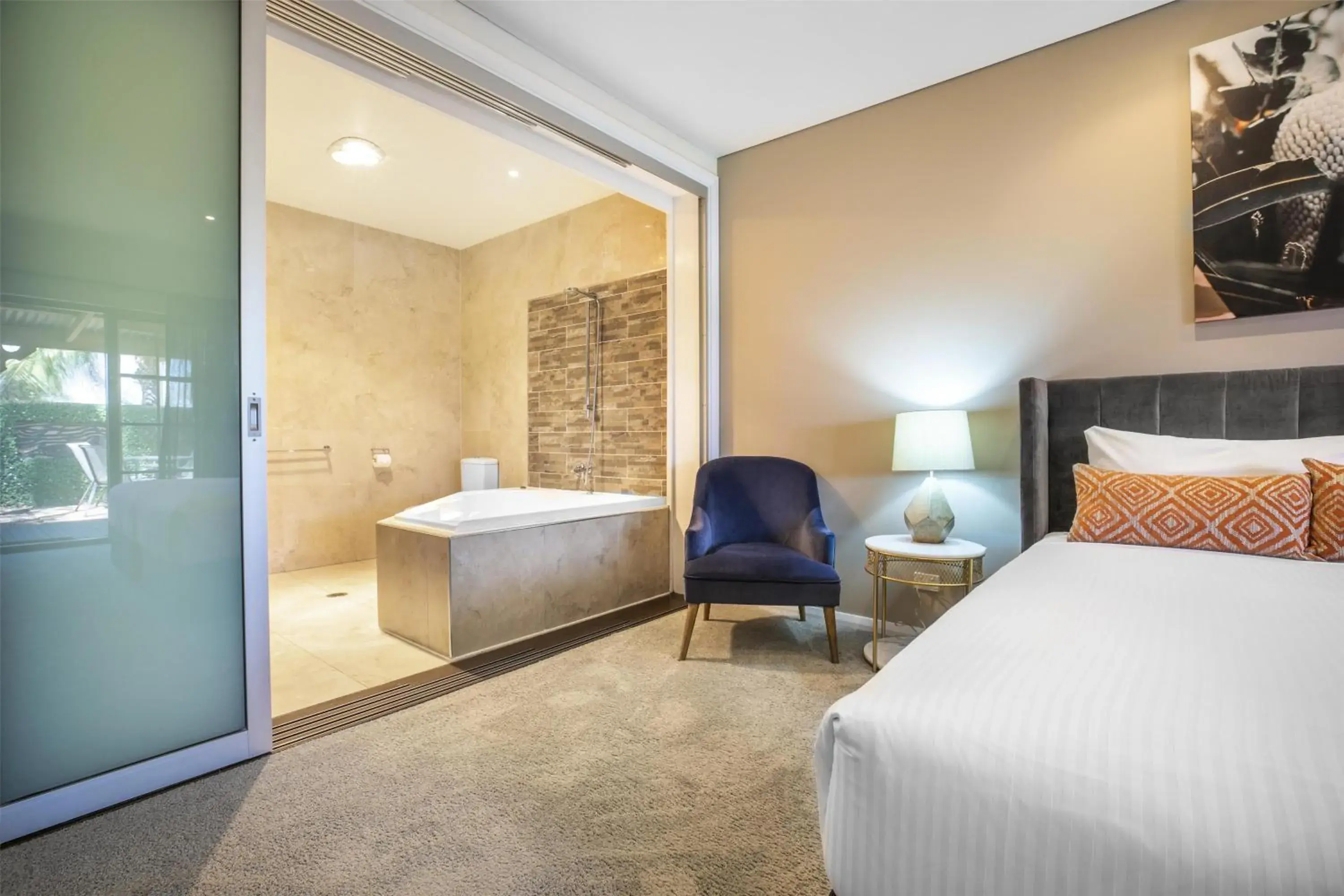 Bedroom, Bed in Nightcap at Macquarie Inn Bedroom, Bed in Nightcap at Macquarie Inn