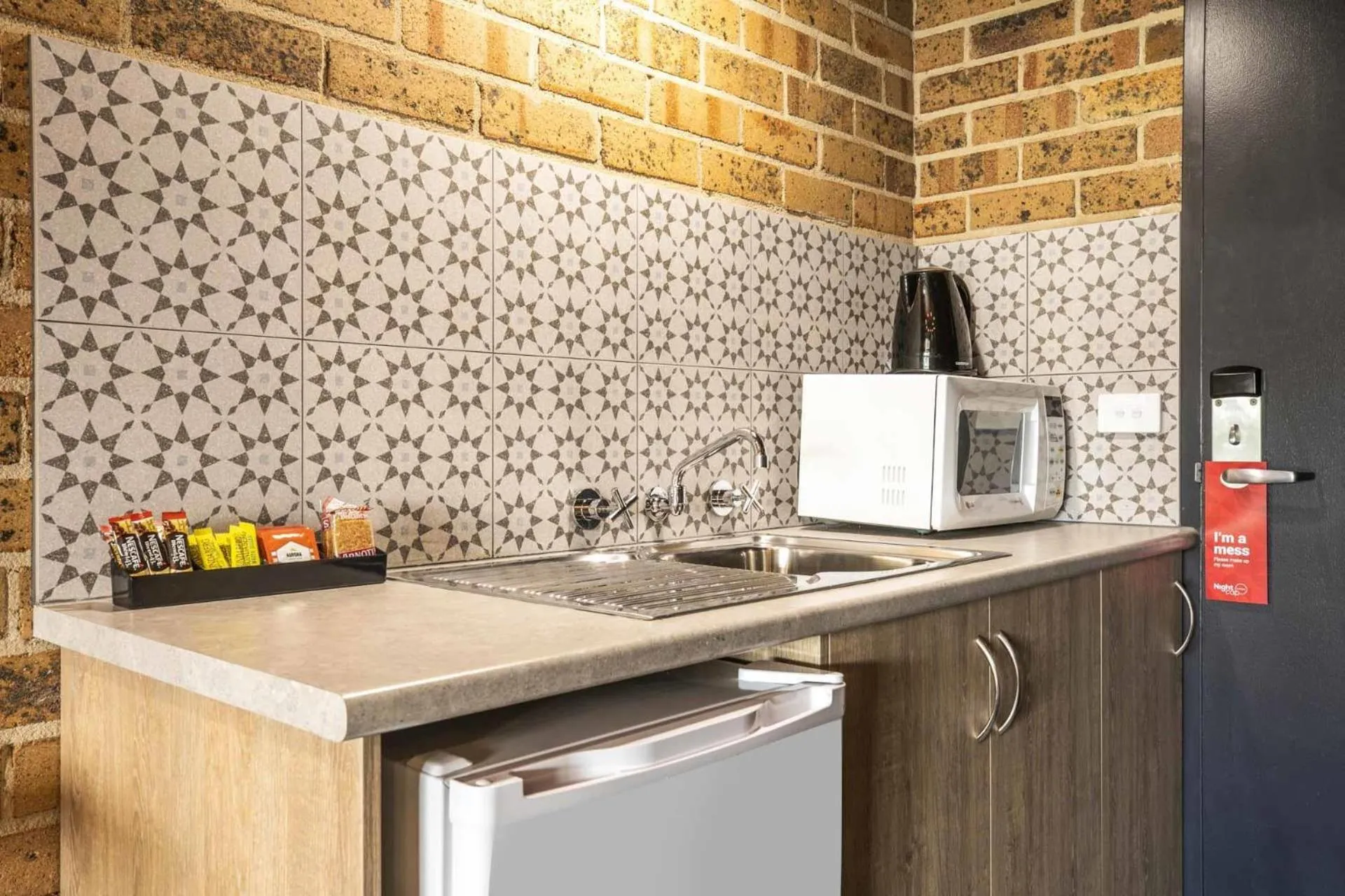Kitchen or kitchenette in Nightcap at Macquarie Inn