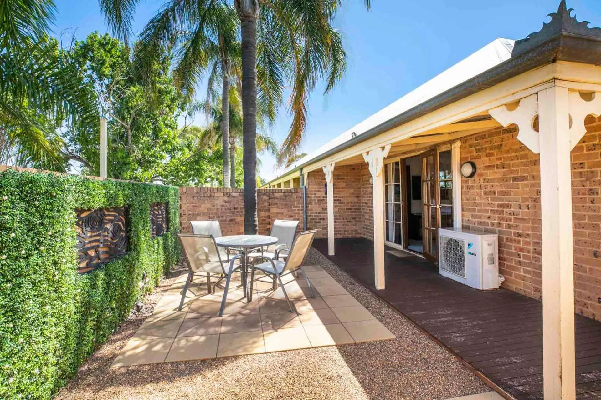 Patio in Nightcap at Macquarie Inn