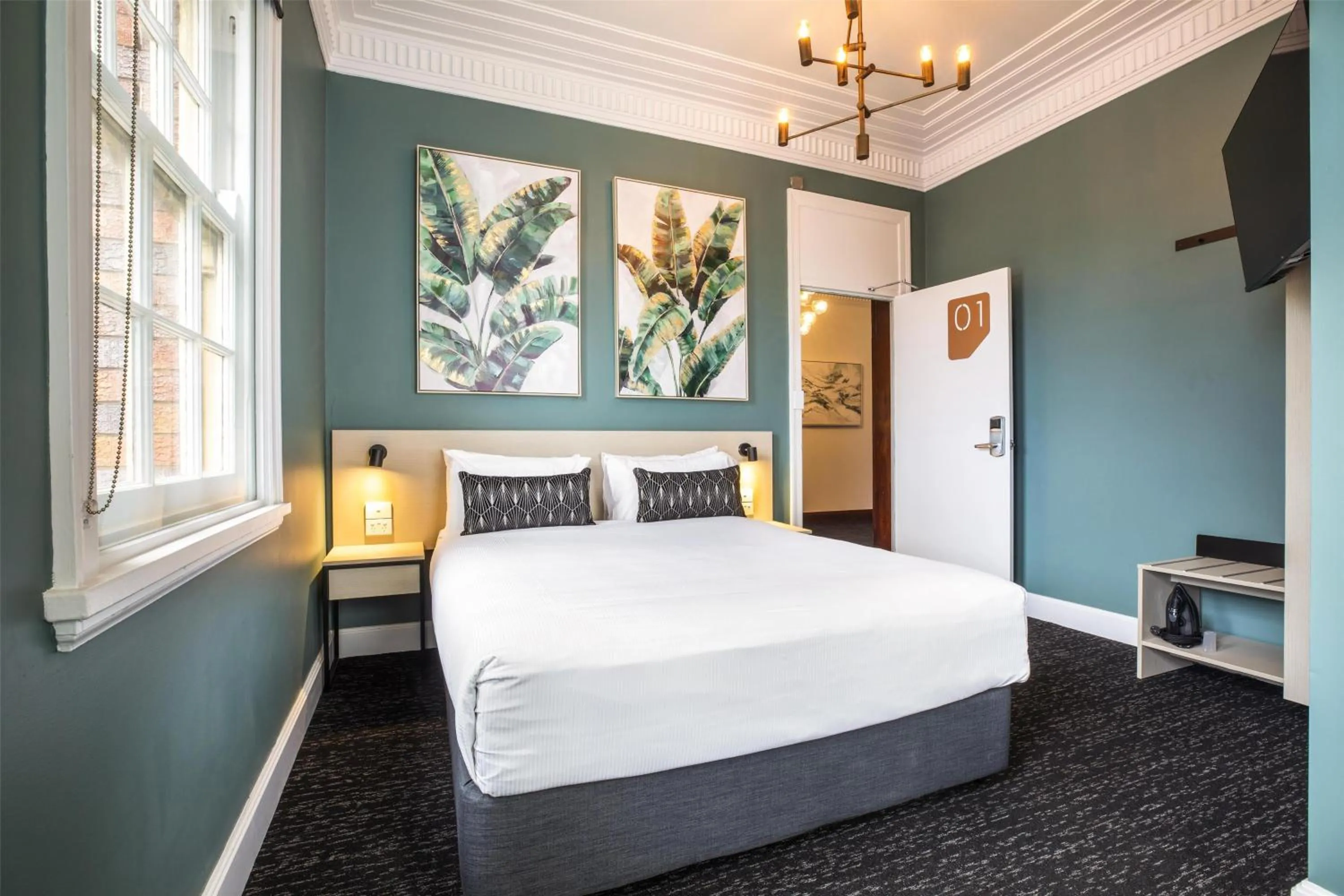 Bedroom, Bed in Nightcap at Pymble Hotel