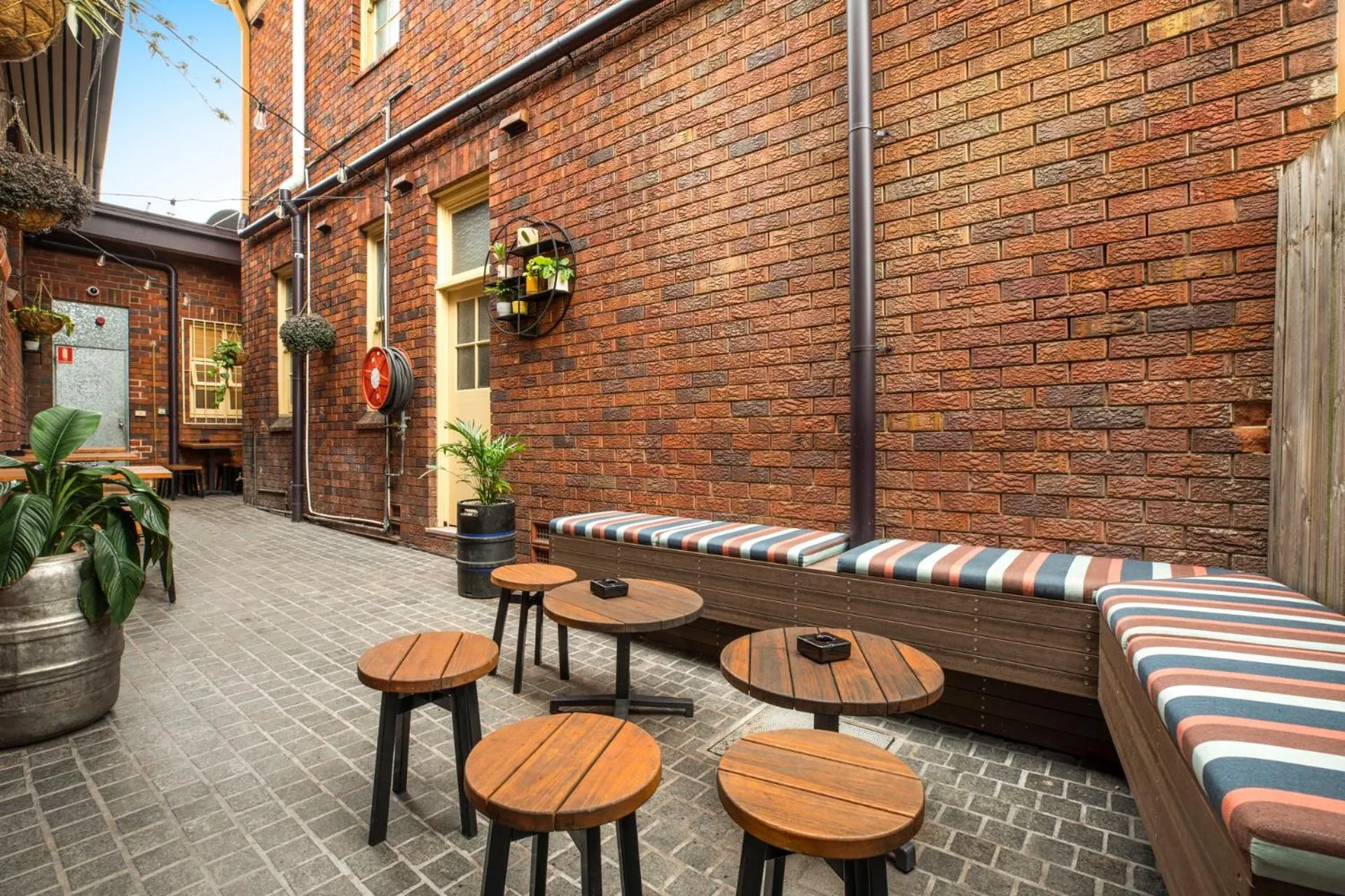 Patio in Nightcap at Pymble Hotel